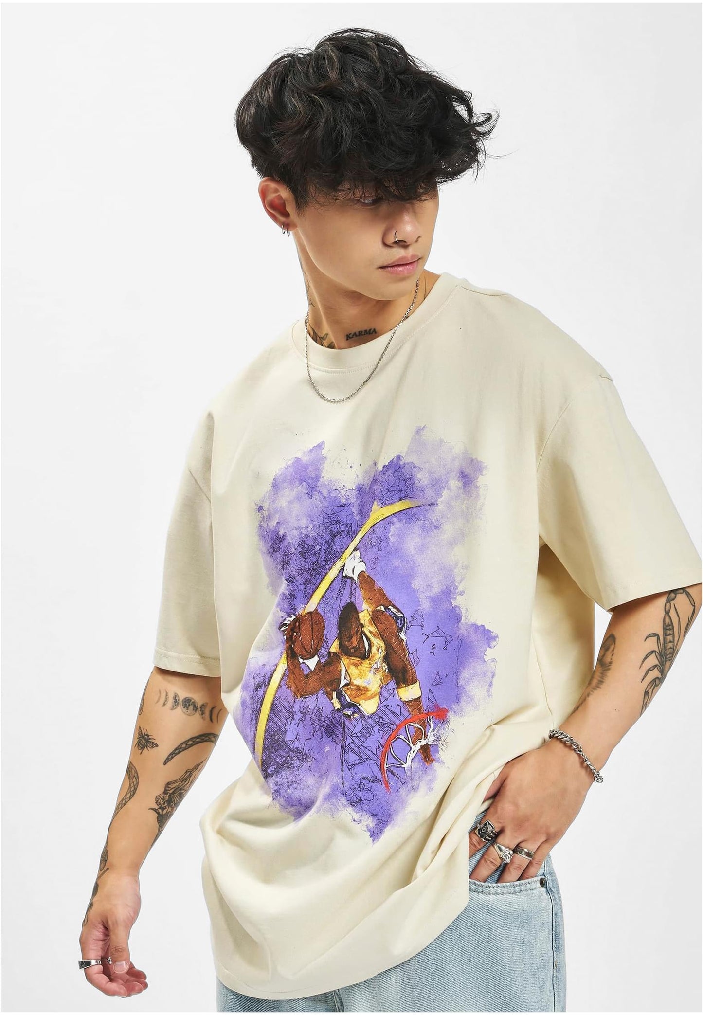 Basketball Clouds 2.0 Oversize Tee