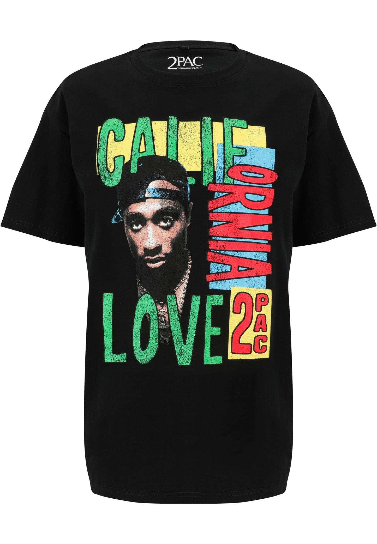 Tupac California Love Retro Oversize Tee