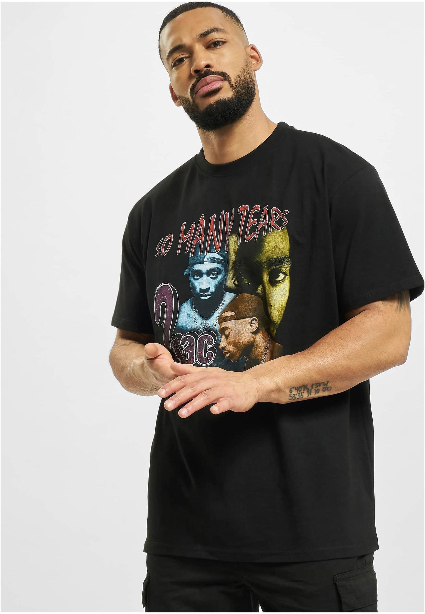 Tupac So Many Tears Oversize Tee