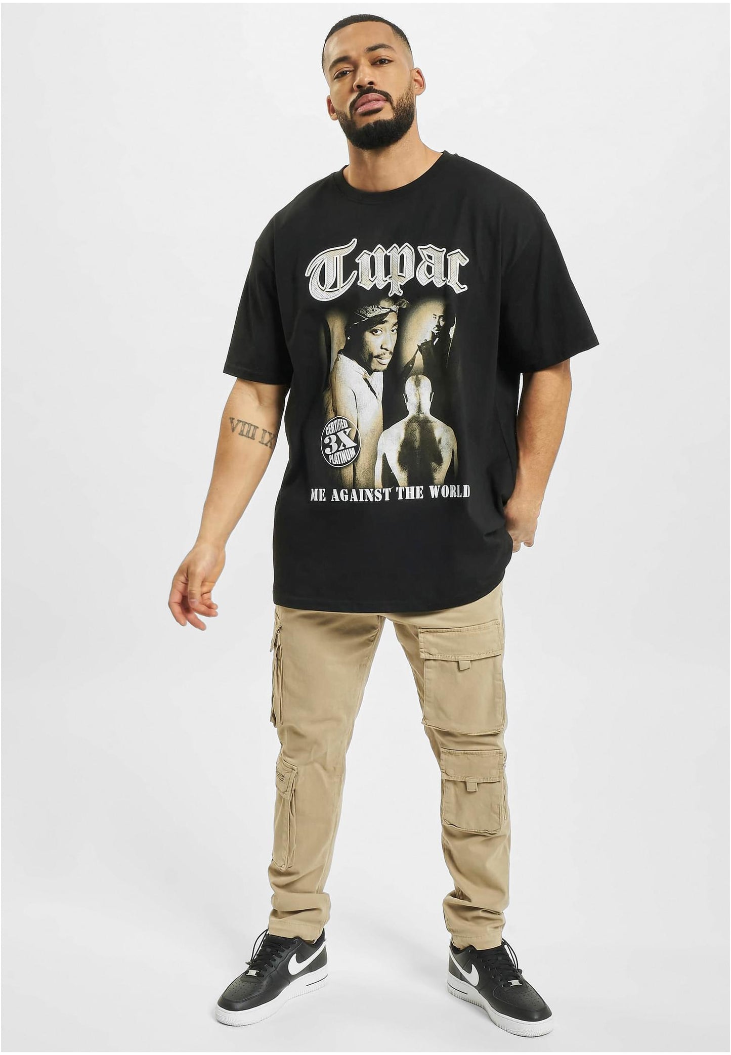 Tupac MATW Sepia Oversize Tee