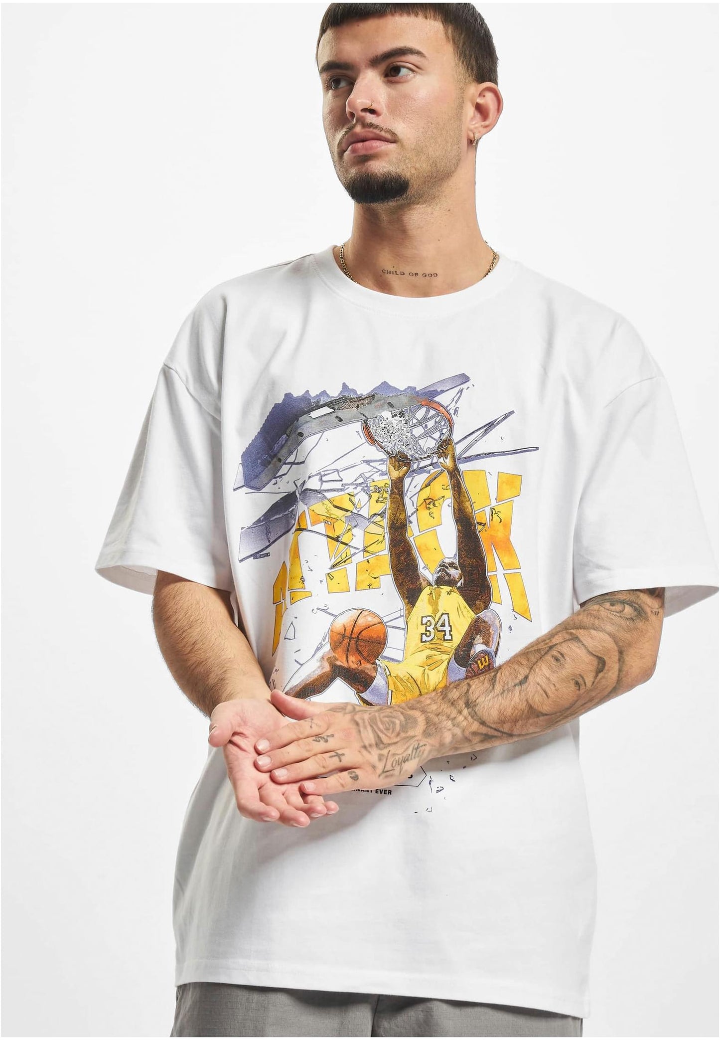 Attack Player Oversize Tee