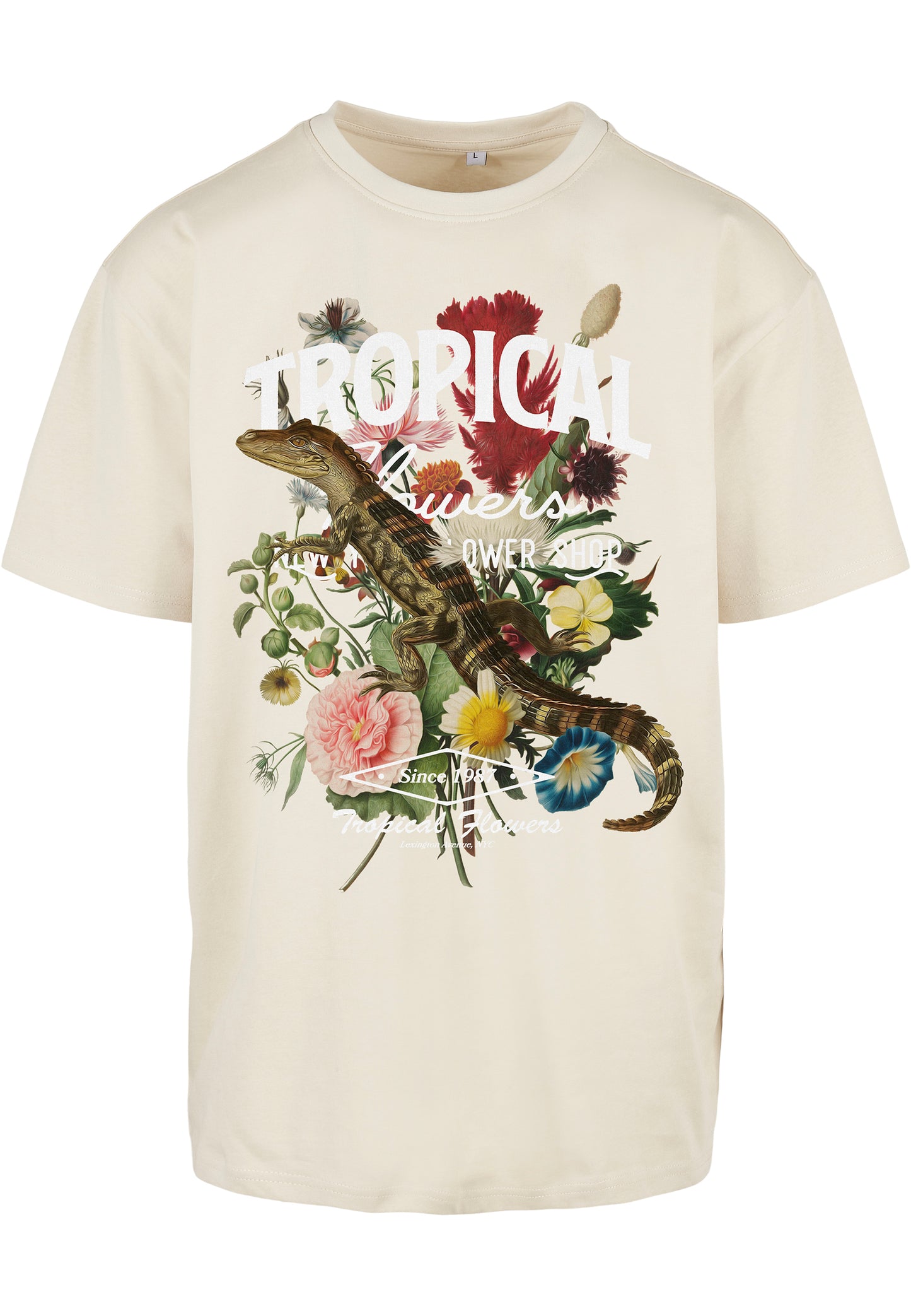 Tropical Oversize Tee
