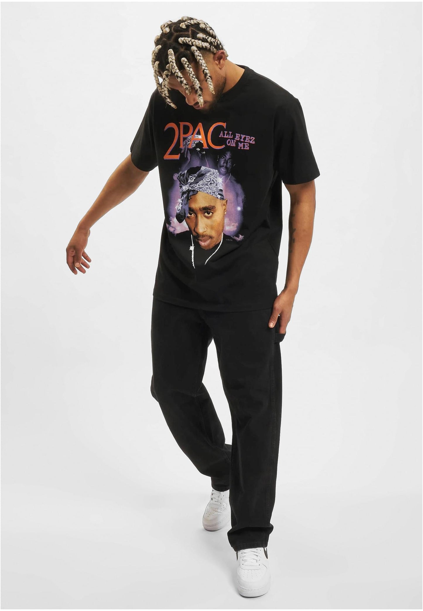 Tupac All Eyez On Me Anniversary Oversize Tee
