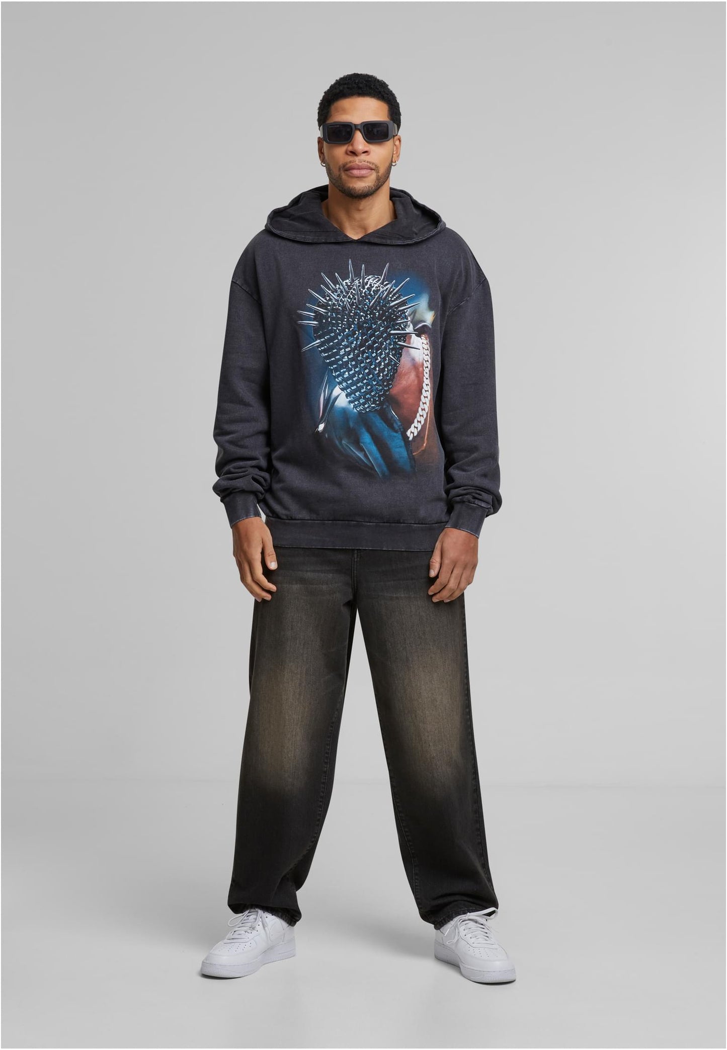 Thorned Mask Oversize Hoody