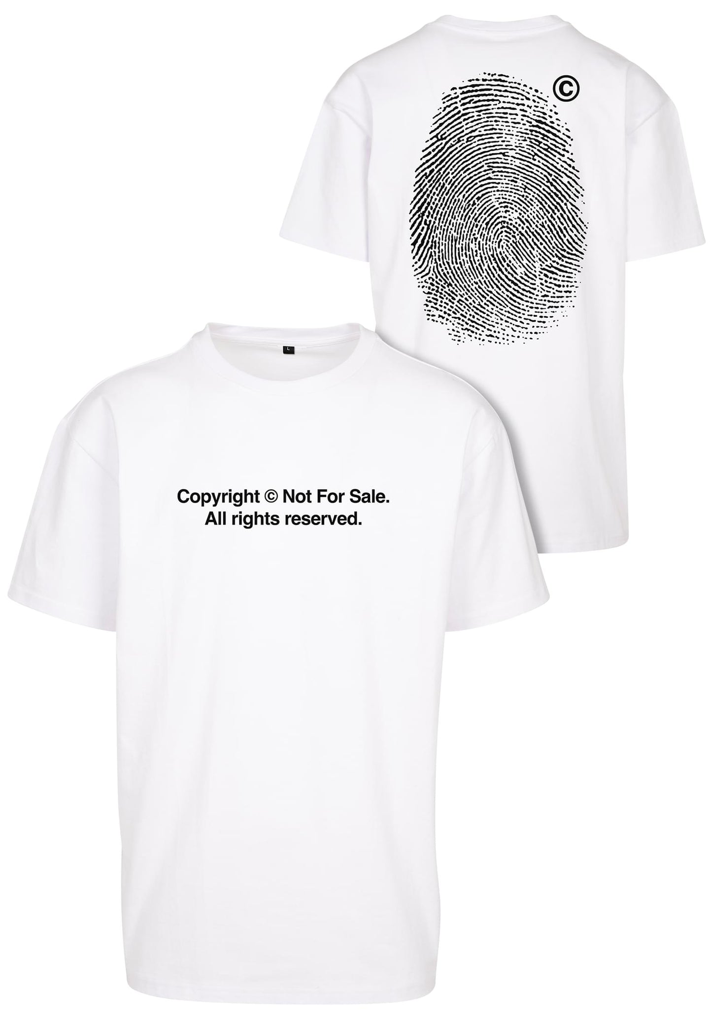 Fingerprint Oversize Tee