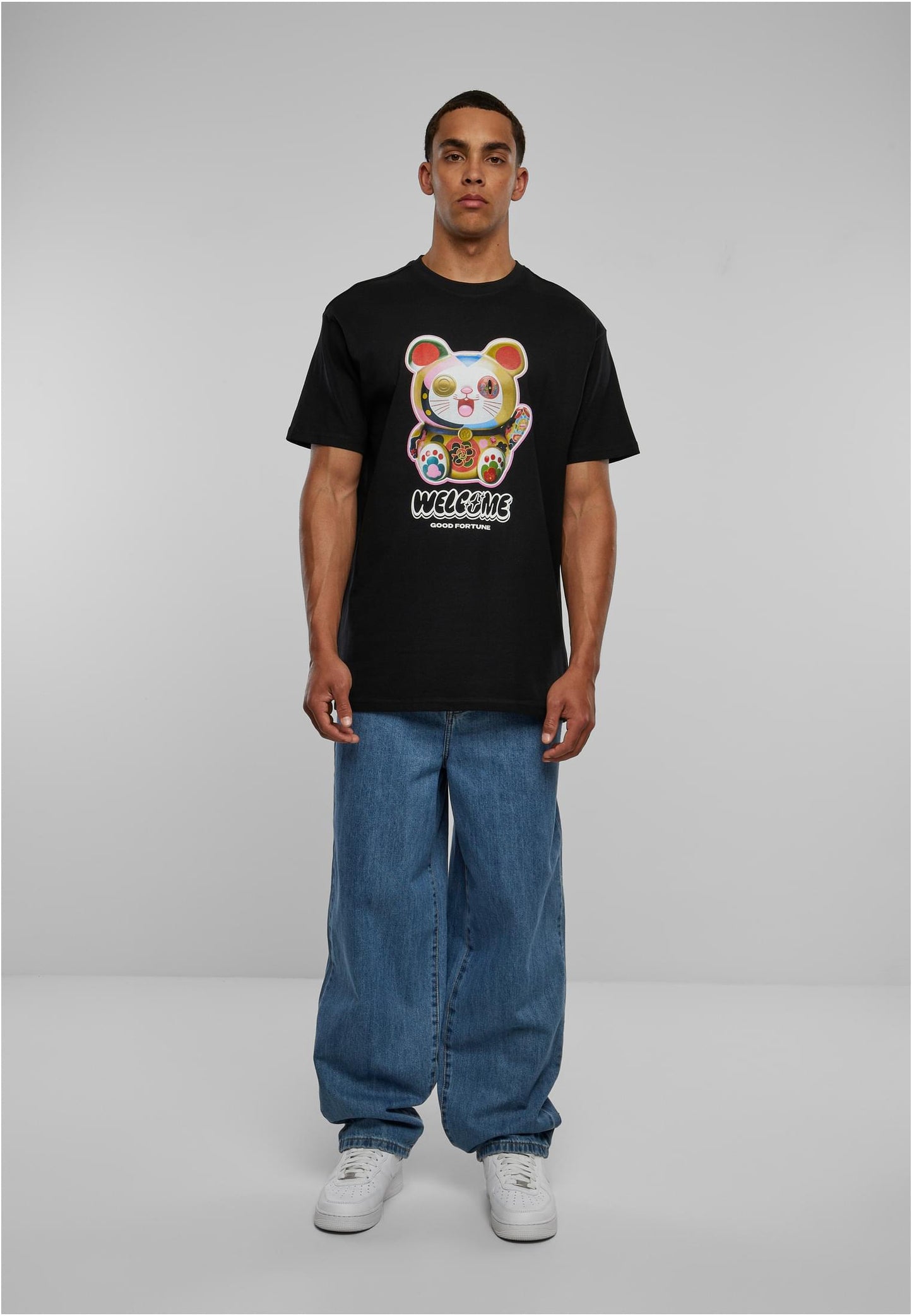 Welcome Cat Heavy Oversize Tee