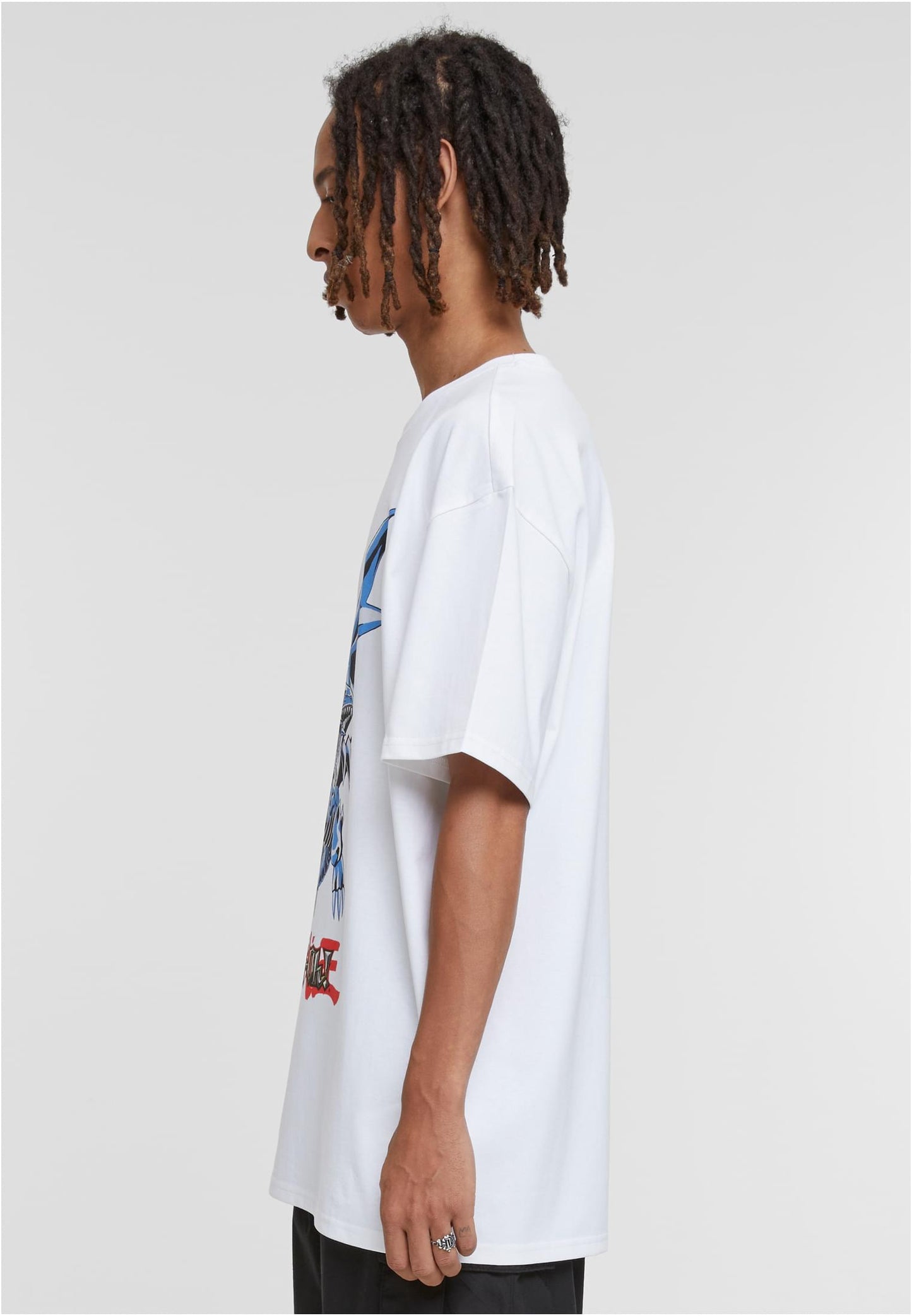 Yu-Ghi-Oh Blue Eyes White Dragon Heavy Oversize Tee
