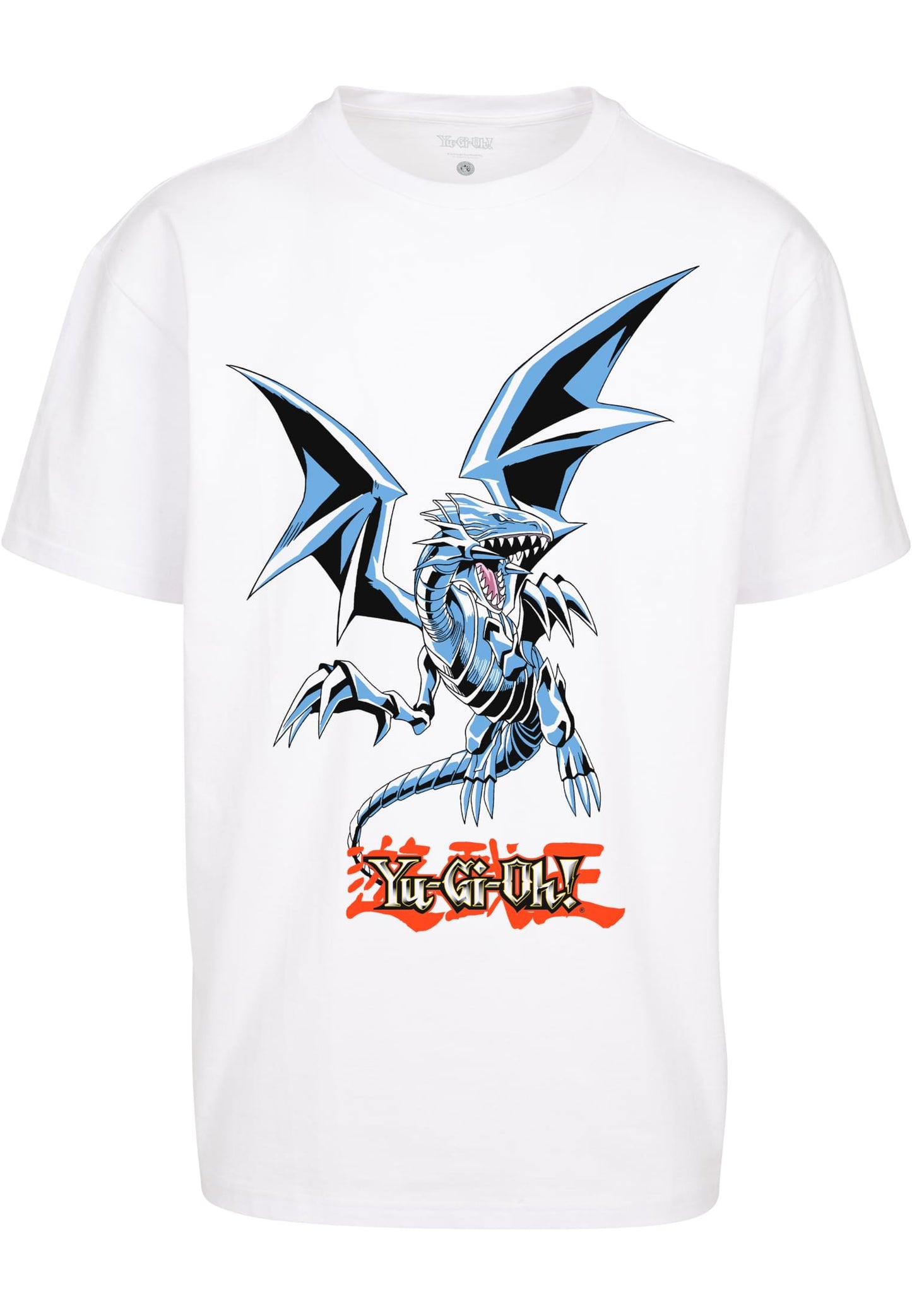 Yu-Ghi-Oh Blue Eyes White Dragon Heavy Oversize Tee