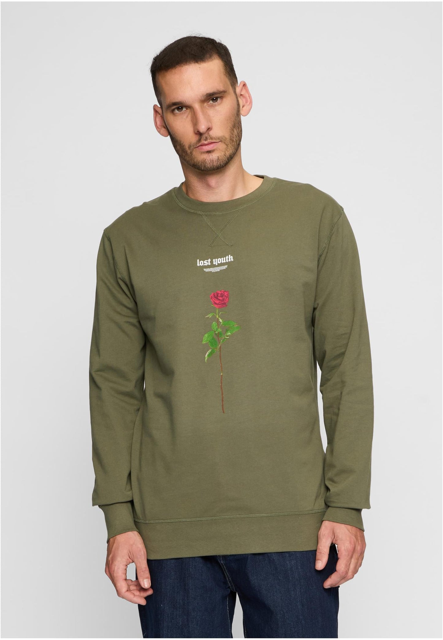 Lost Youth Rose Crewneck
