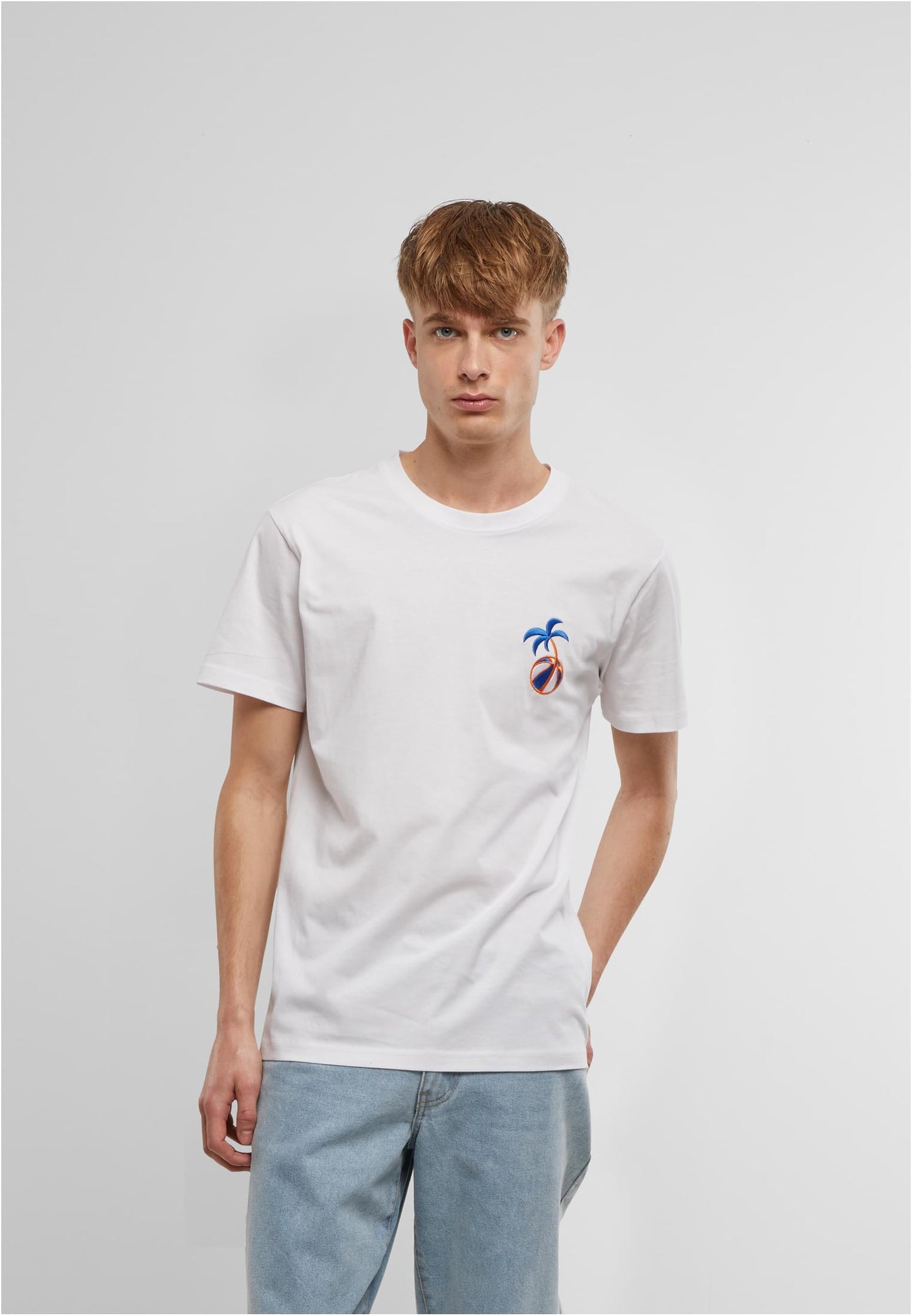 Summer Basketball Tee EMB