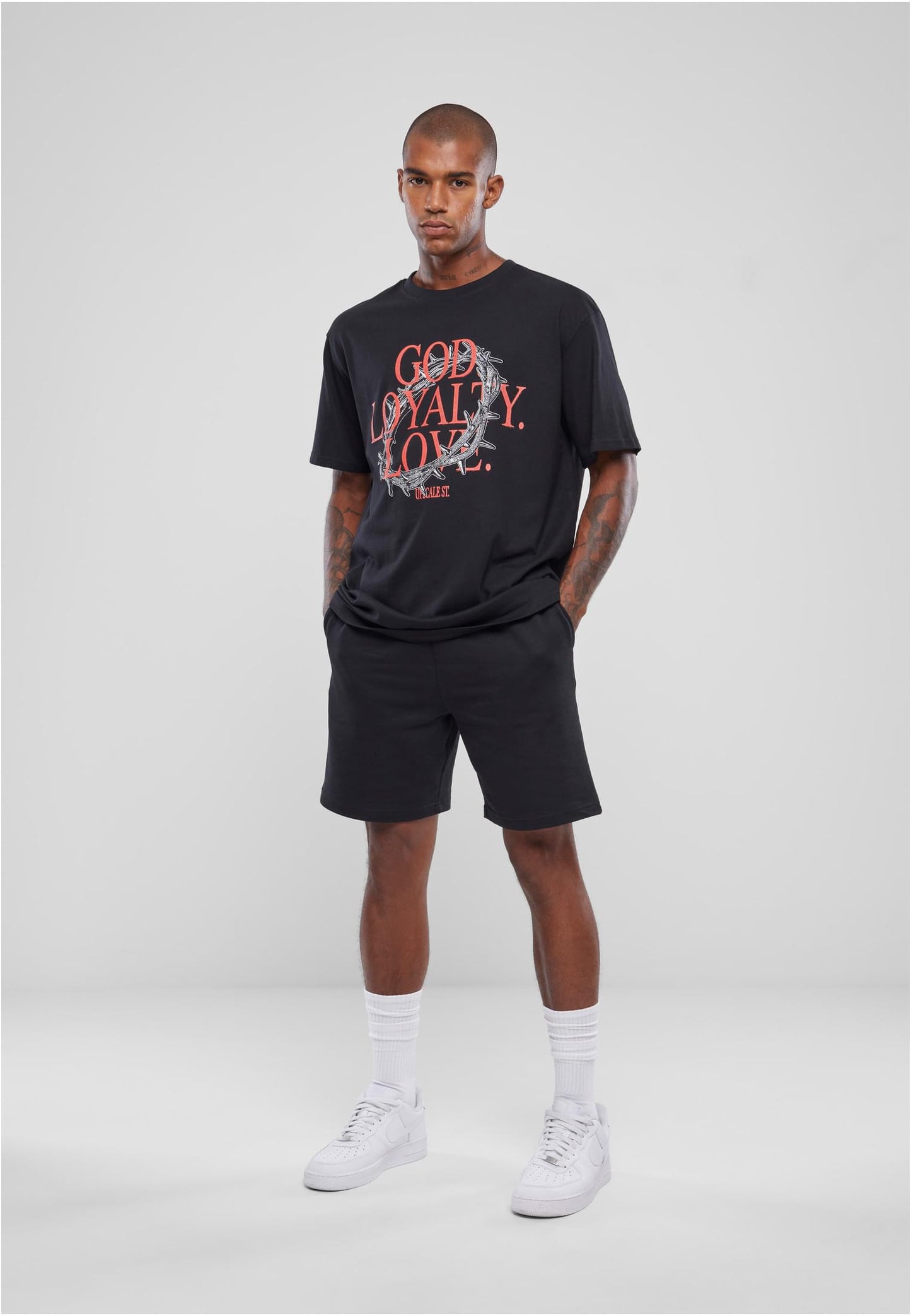God Loyalty Love Oversize Tee