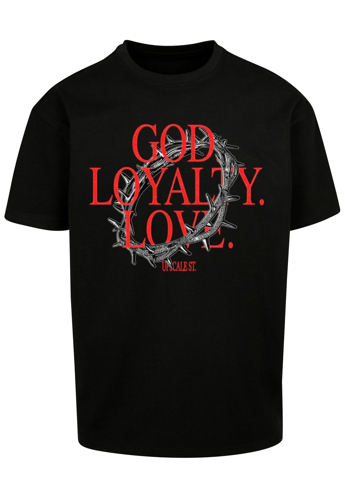 God Loyalty Love Oversize Tee