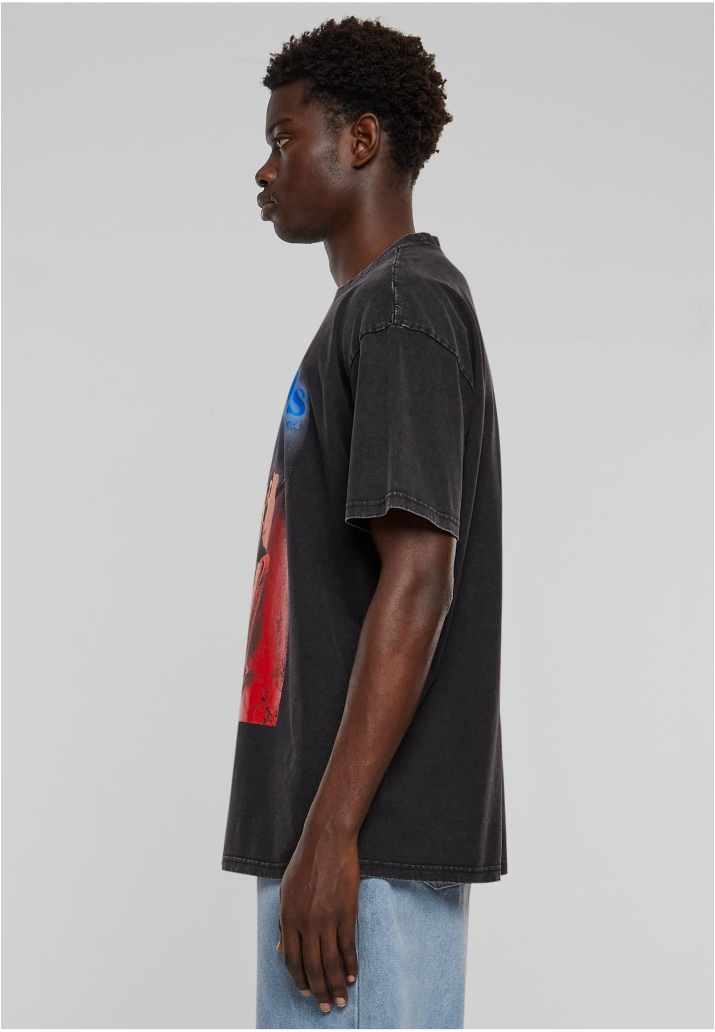 Late Night Calls Acid Heavy Oversize Tee