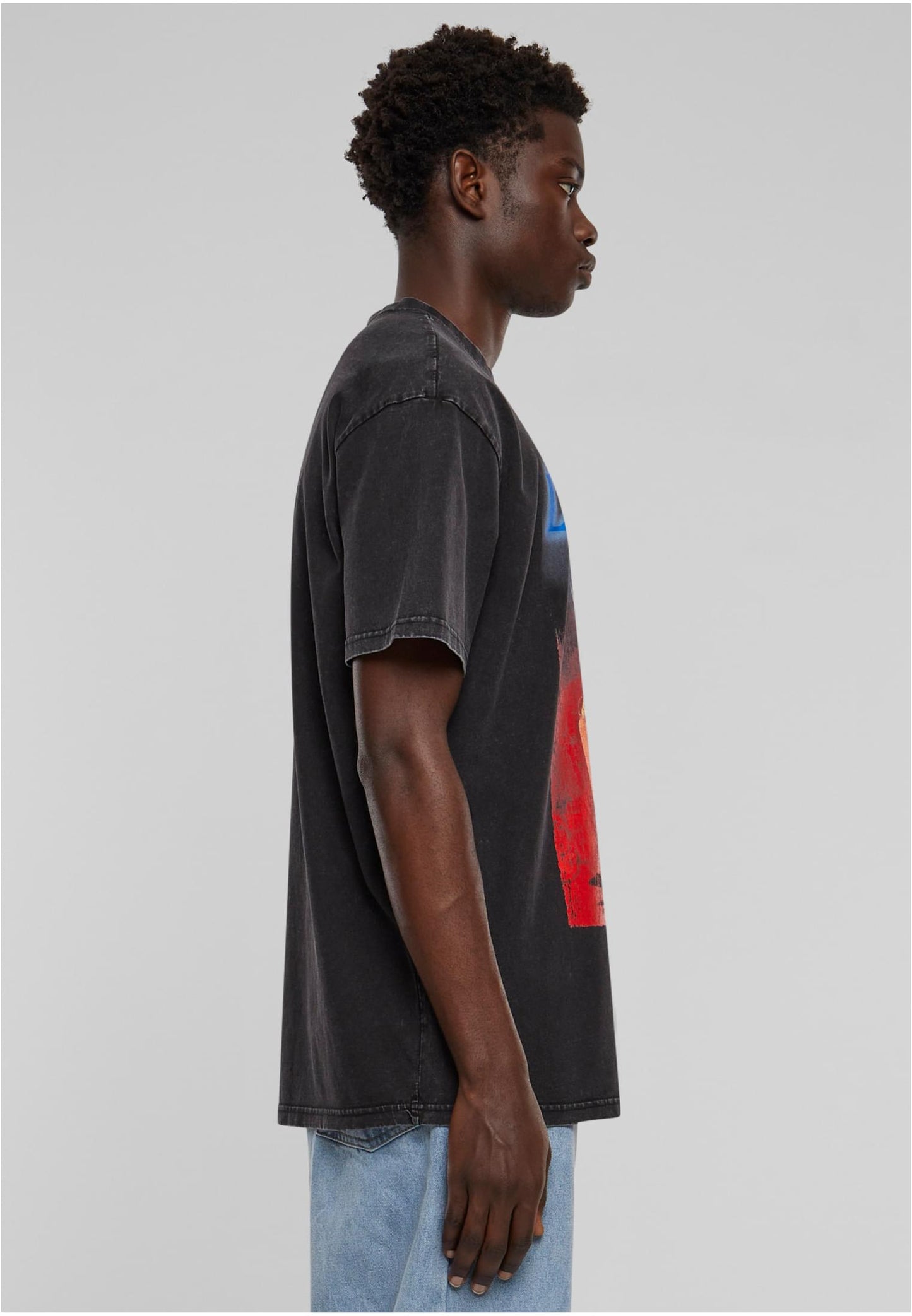Late Night Calls Acid Heavy Oversize Tee
