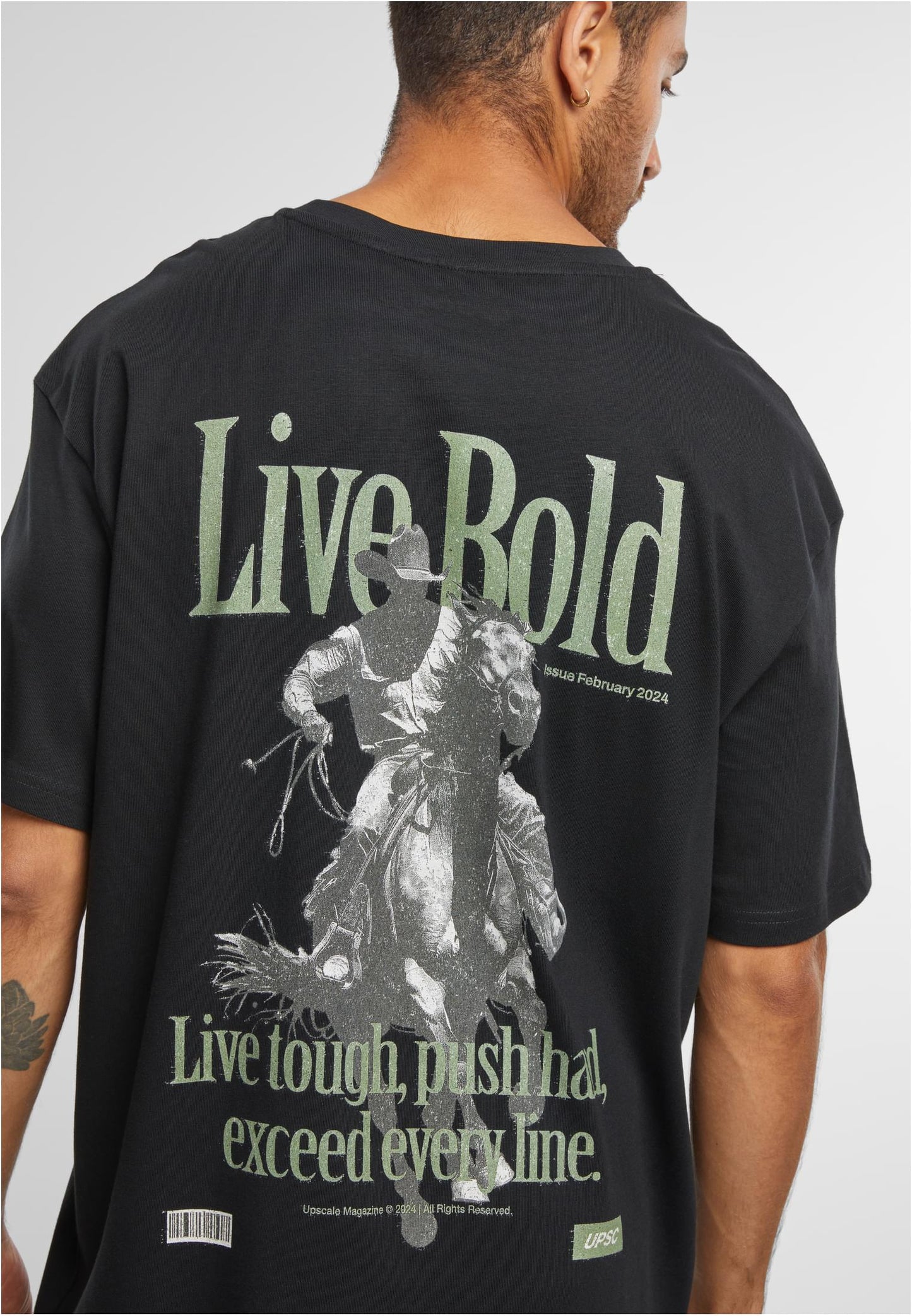 Live Bold Oversize Tee