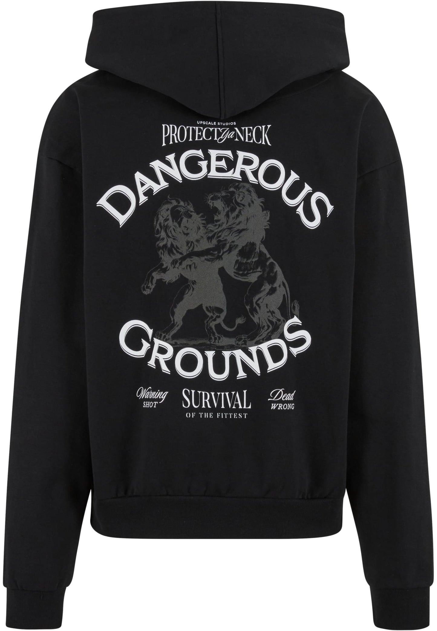 Dangerous Grounds Oversize Zip Hoody