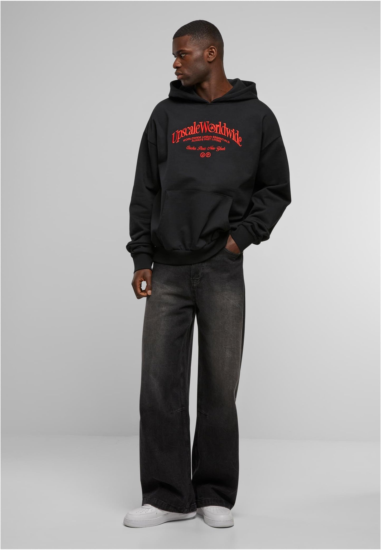 Upscale World Wide Heavy Oversize Hoody