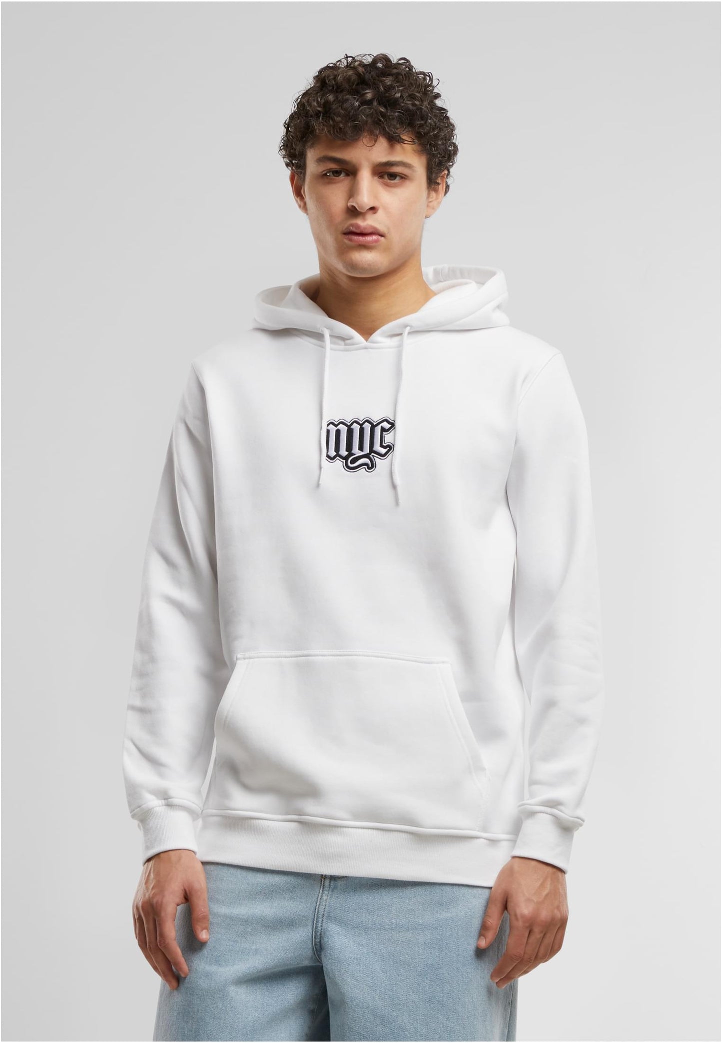 NYC Old English Wording Patch Hoody