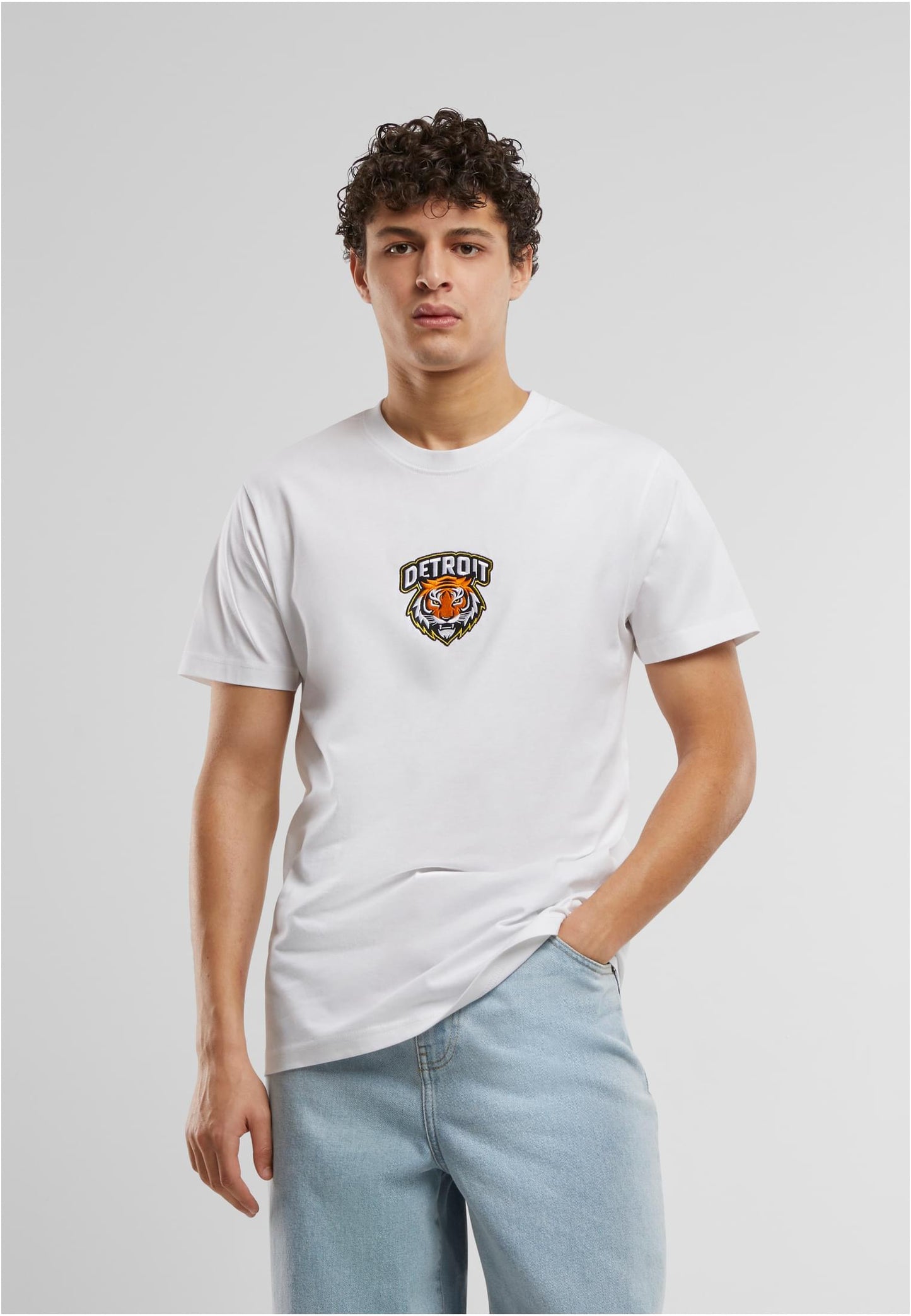 Detroit Tiger Head Patch Tee