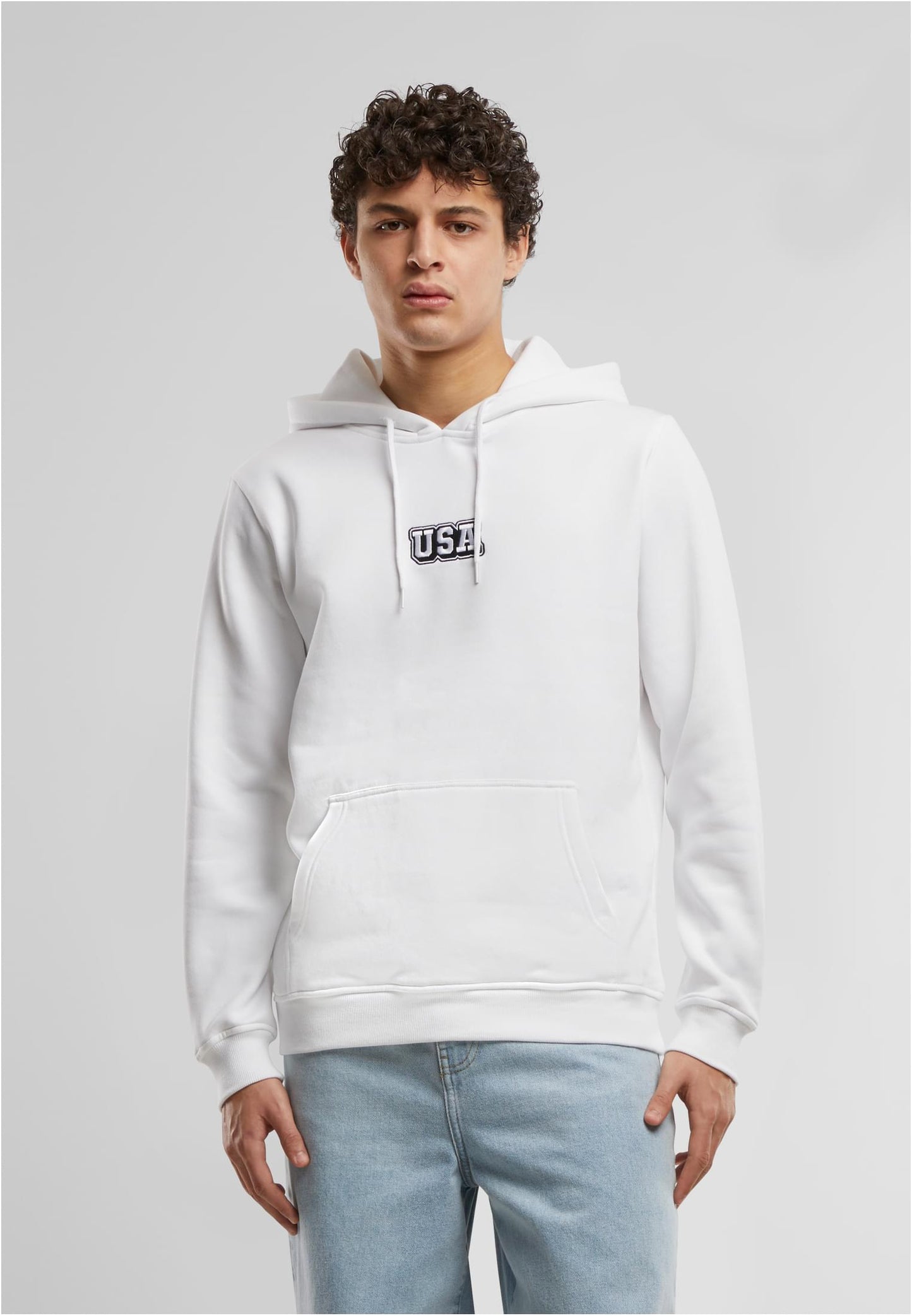 USA College Wording Patch Hoody