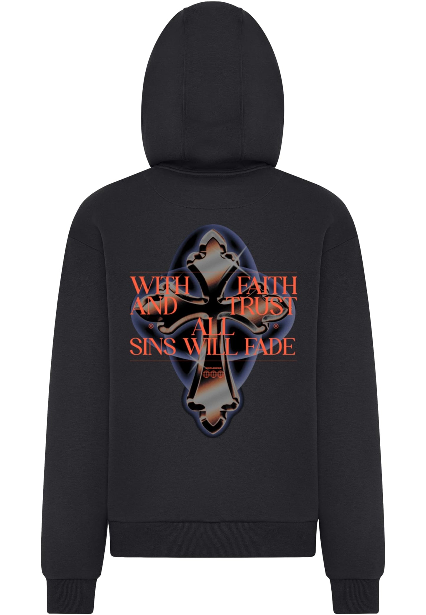 Faith And Trust Fluffy Hoody