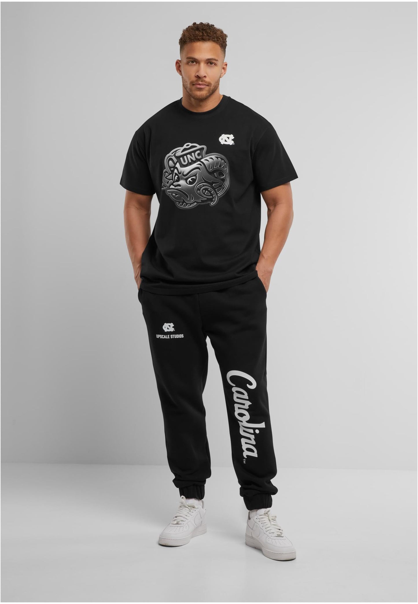 North Carolina Chrome Logo Oversize Tee