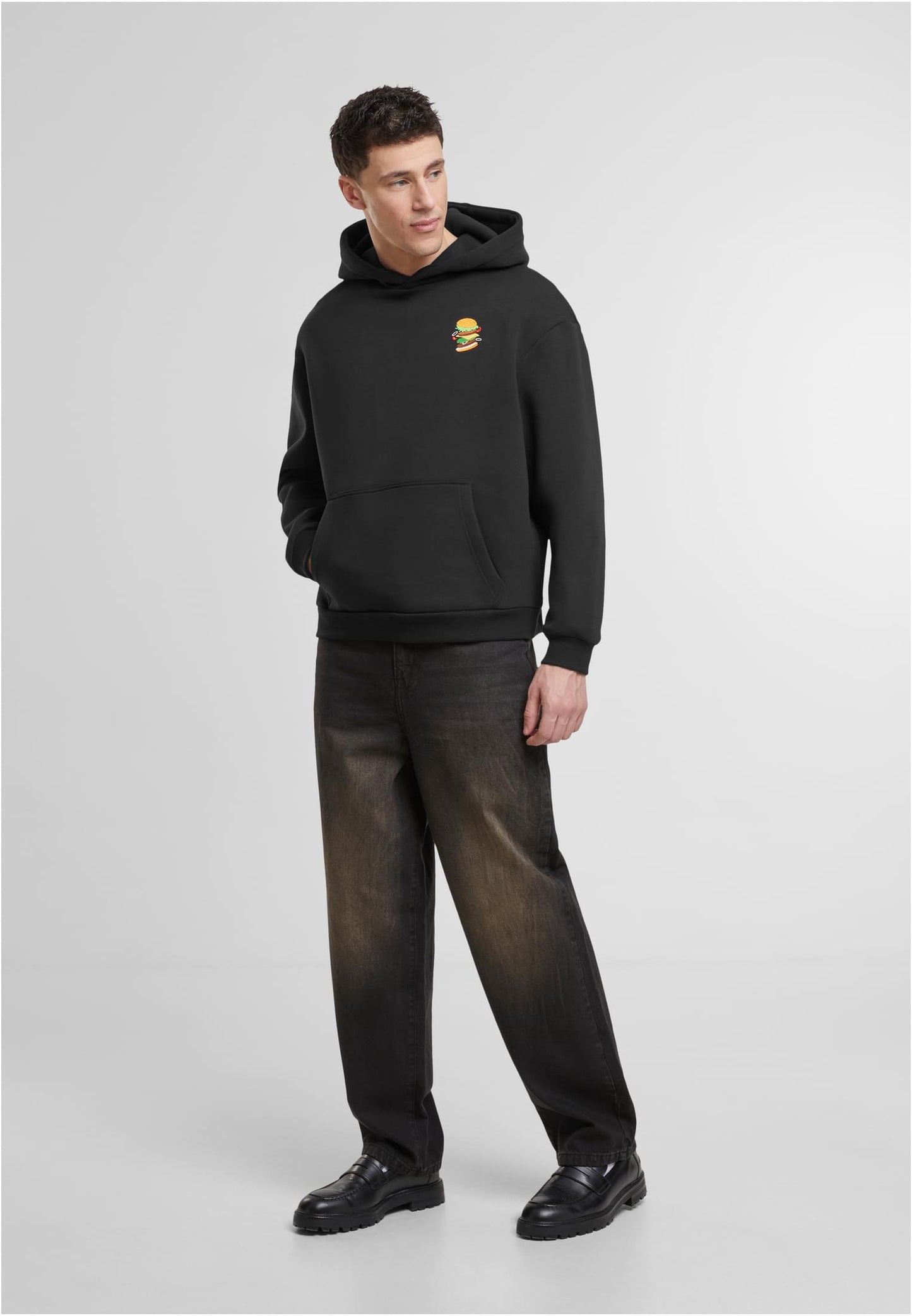 Burger EMB Fluffy Hoody