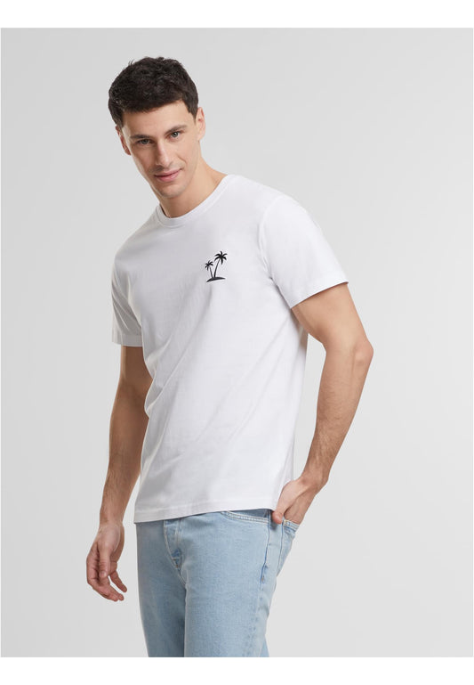 Palm Tree EMB Tee