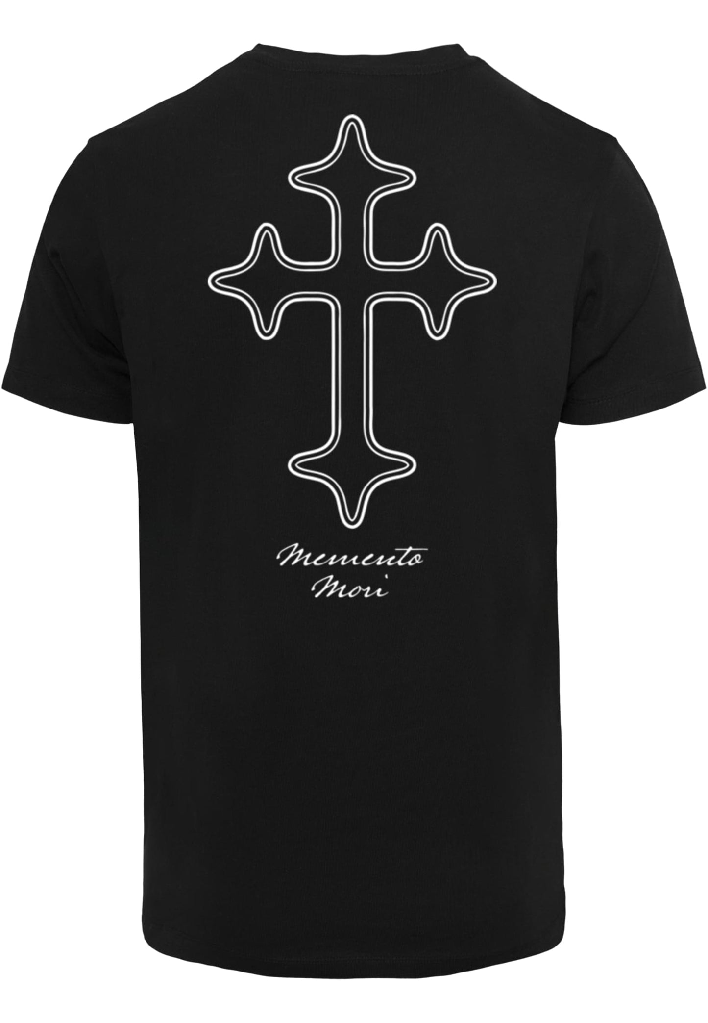 Memento Mori Oneline Cross Tee
