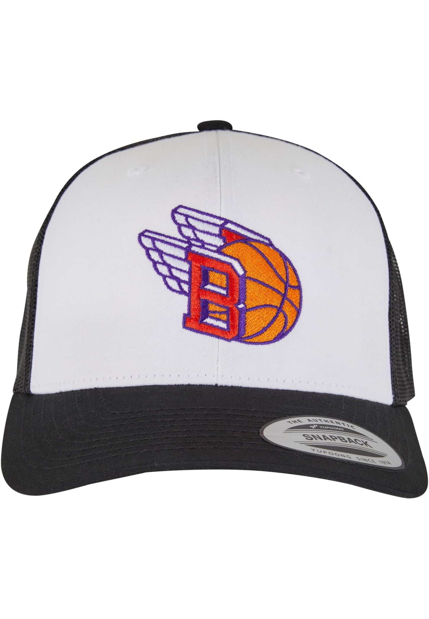 Basketball Fly Retro Trucker Colored Front