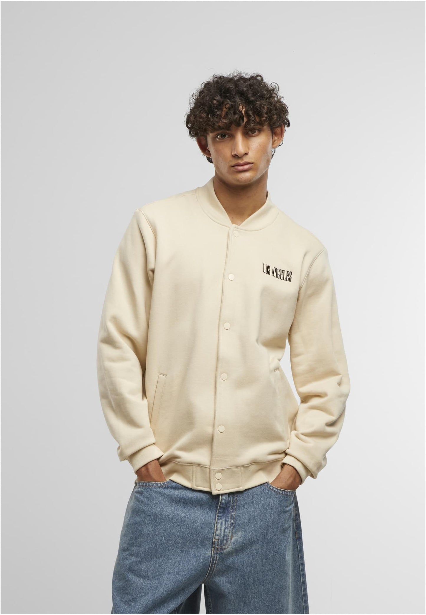 Los Angeles EMB Heavy Tonal College Jacket