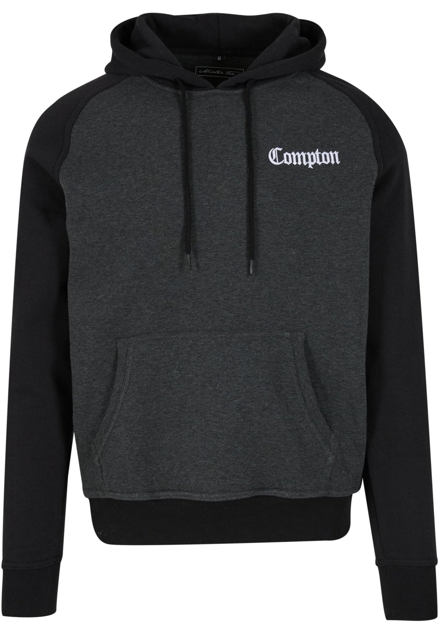 Compton Wording EMB Raglan Hoody
