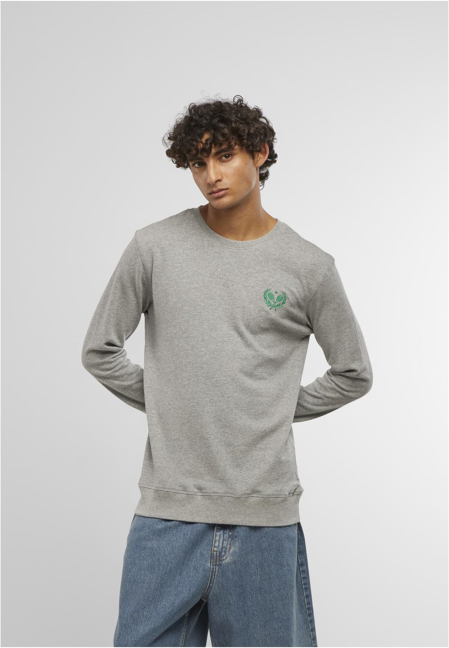 Courtside Sports EMB Light Crew Sweatshirt