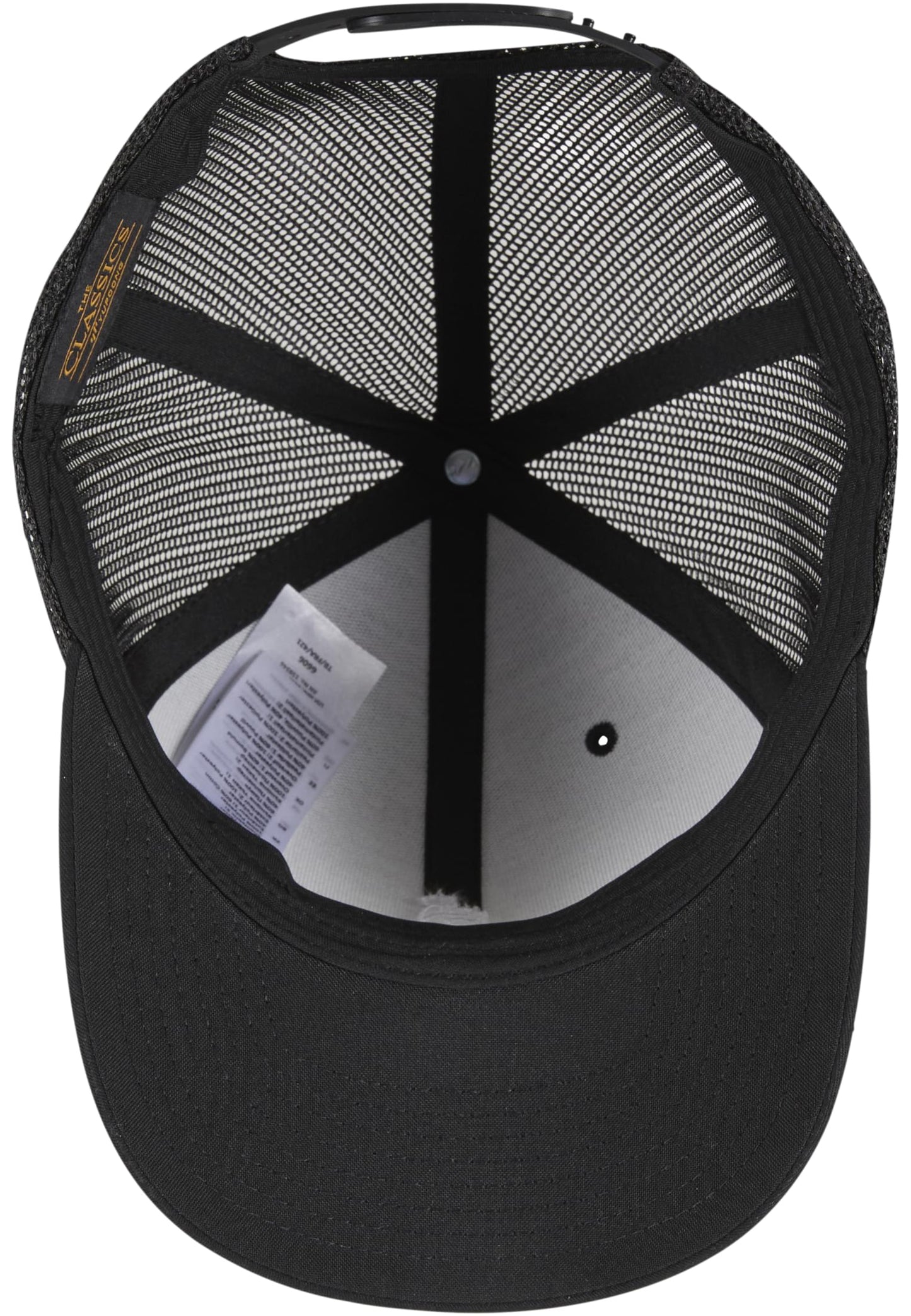 Crossed Fingers Handsign Retro Trucker Cap