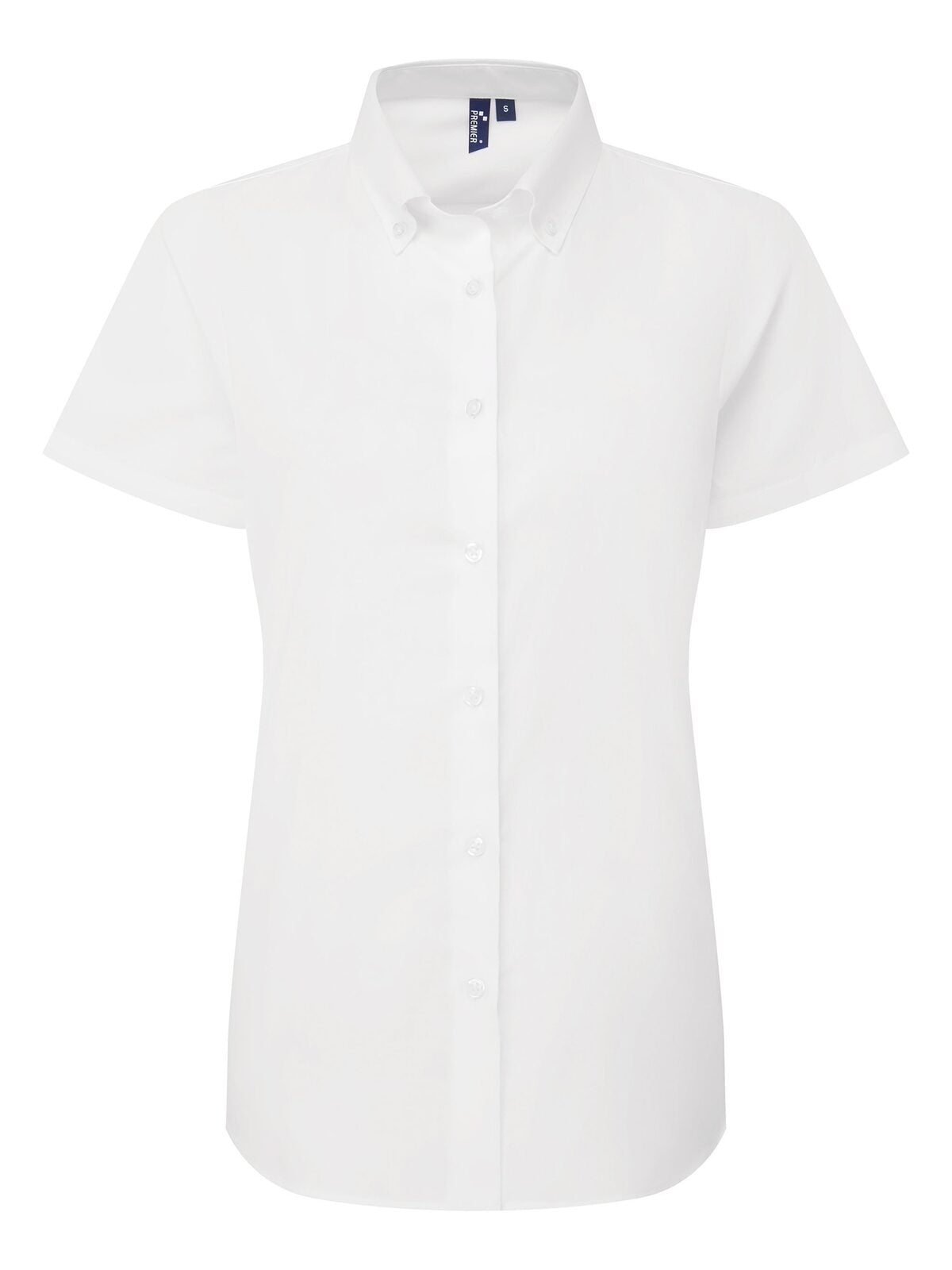 Camicia donna Oxford 'Supreme' SS Premier White
