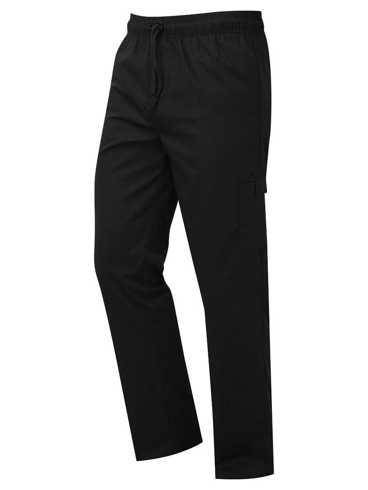 'Essential' Chef's Cargo Pocket Trousers Premier Black