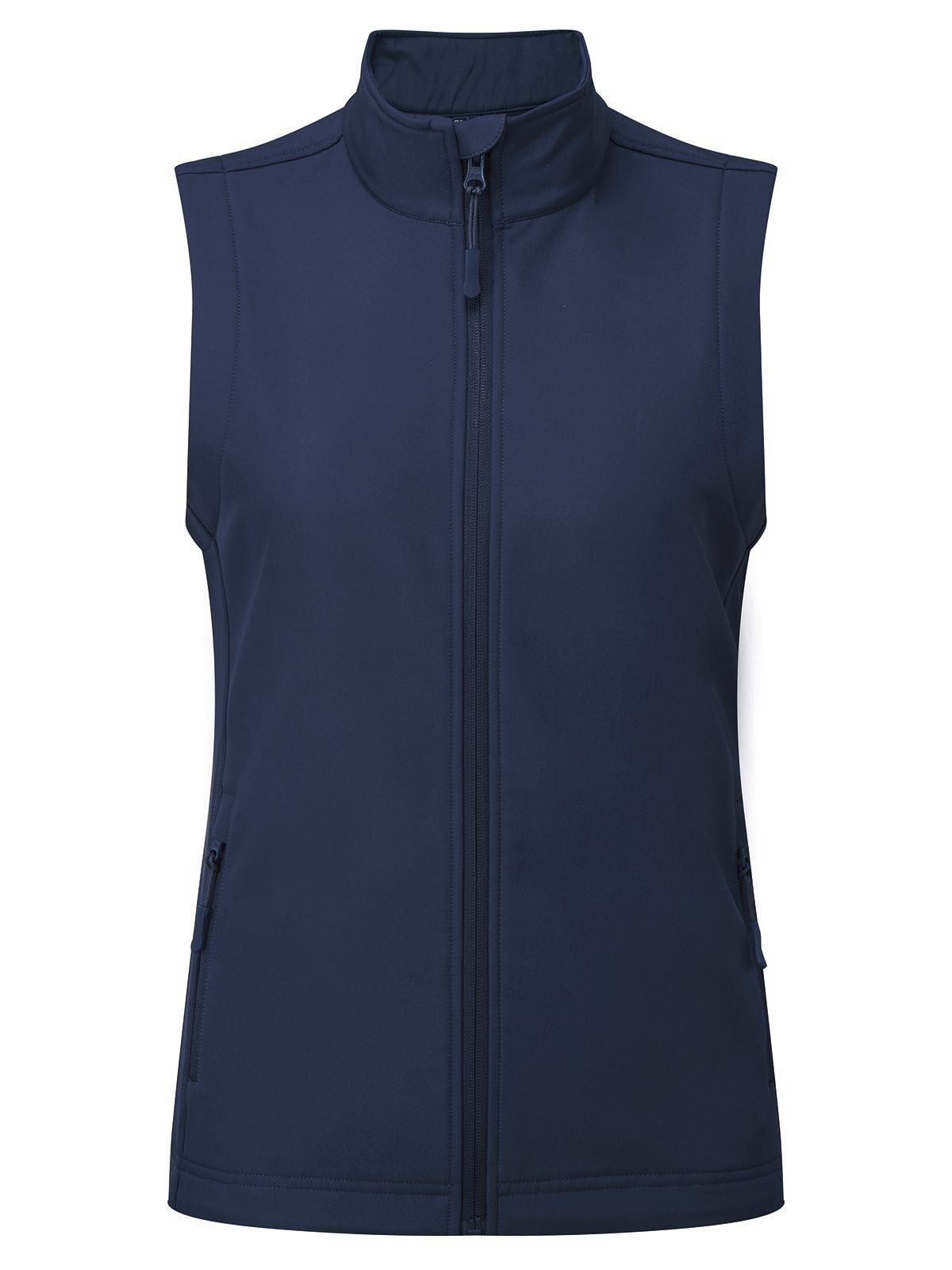 Women's Windchecker Printable & Recycled Softshell Gilet Premier Navy