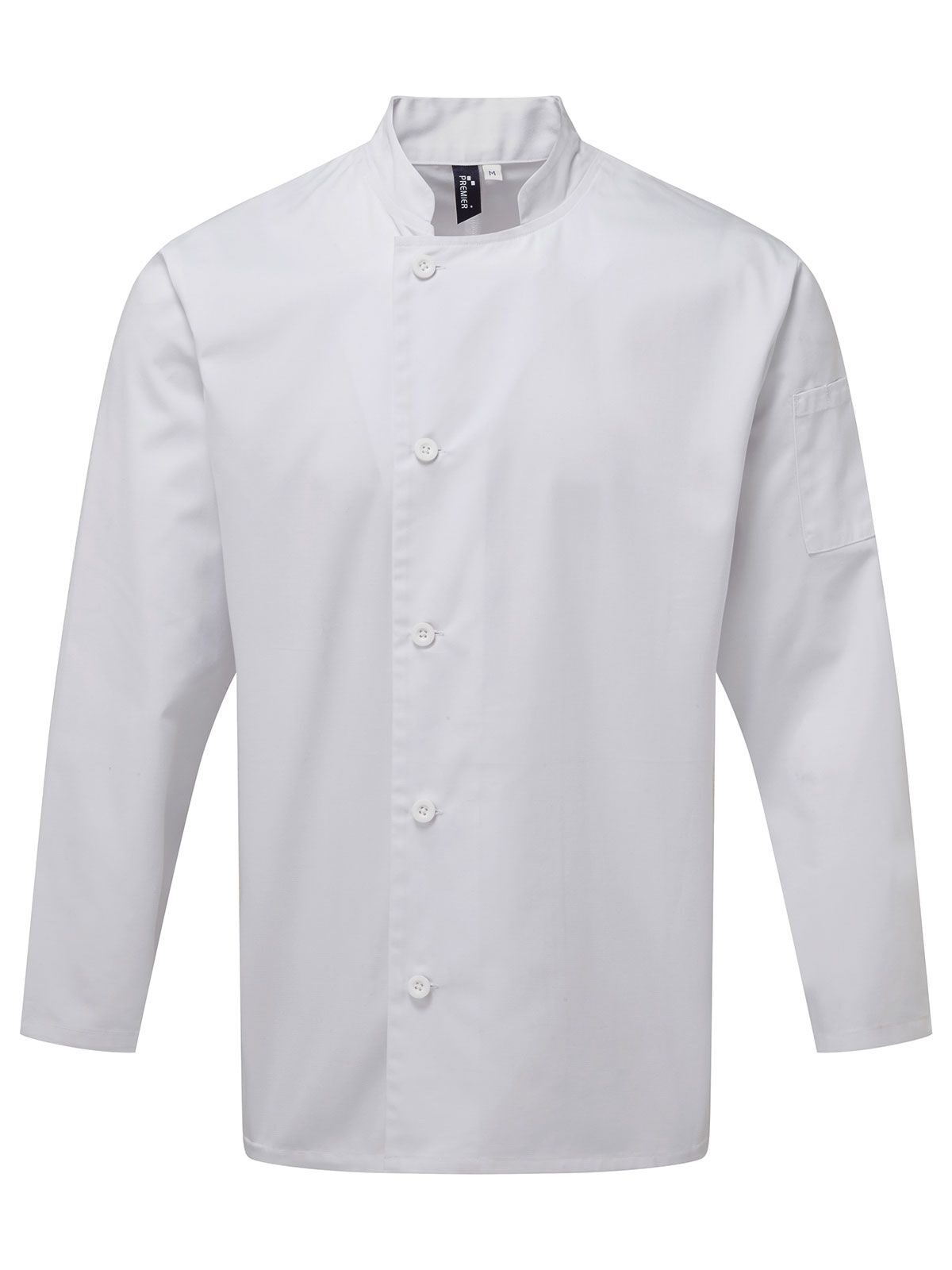 'Essential' Long Sleeve Chef's Jacket Premier White