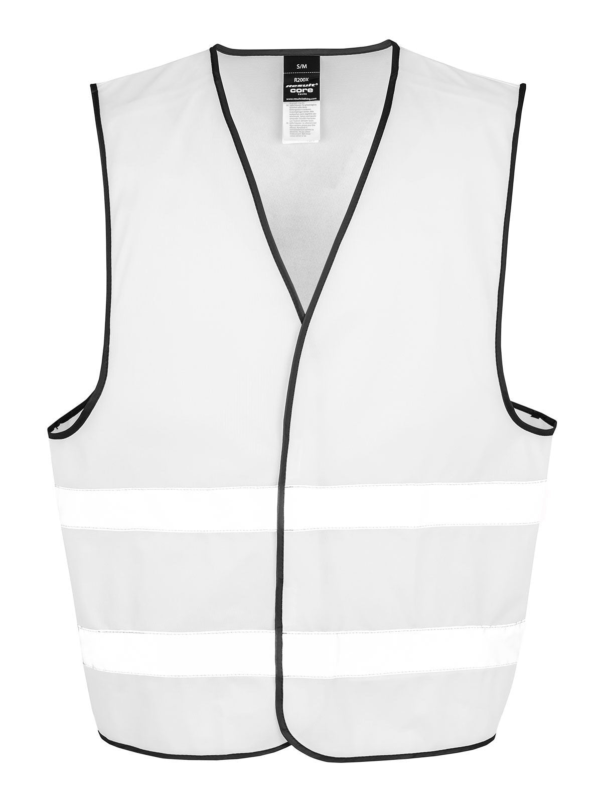Core Enhance Visibility Vest Result White