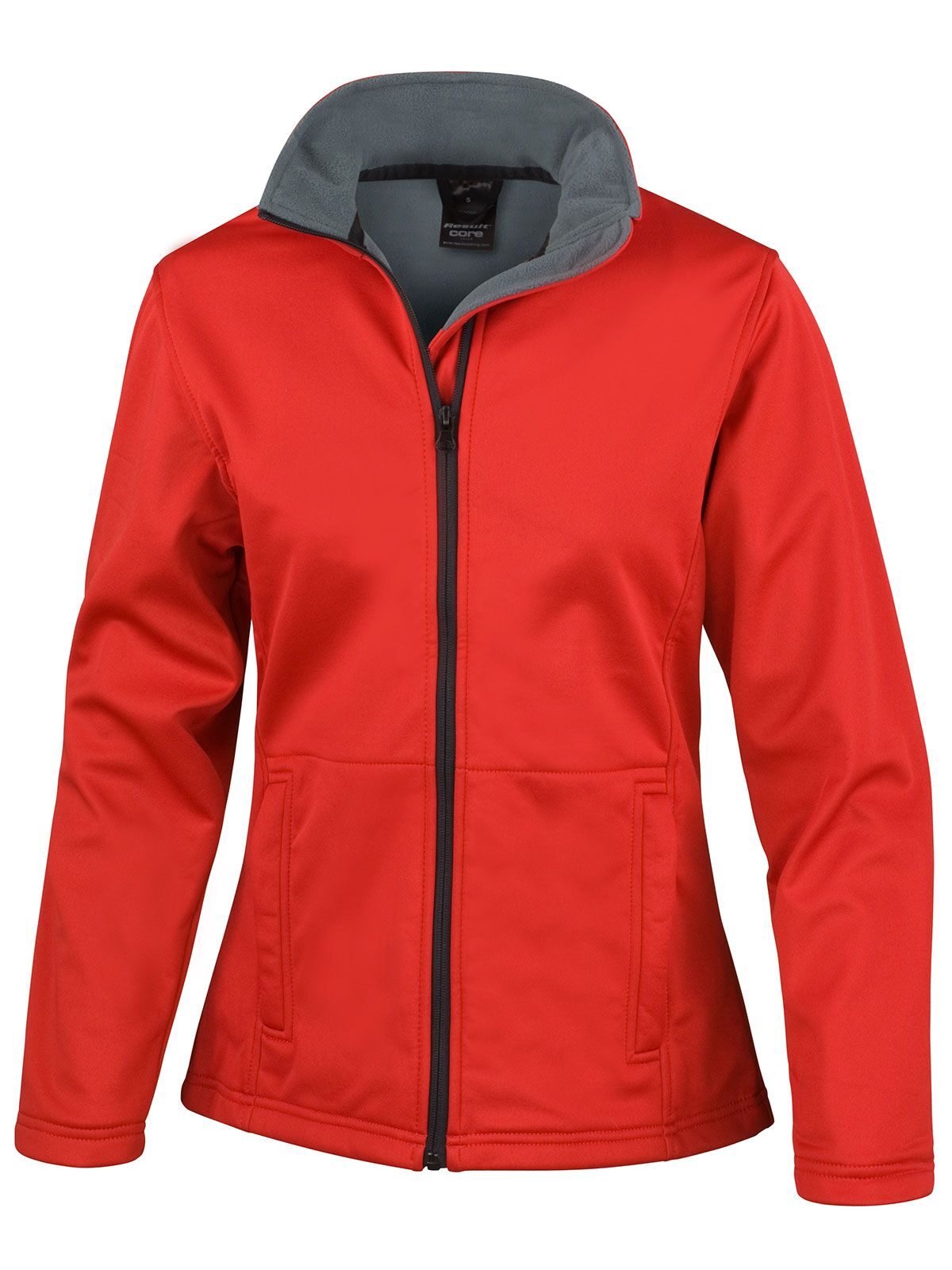 Womens Softshell Jacket Result Red