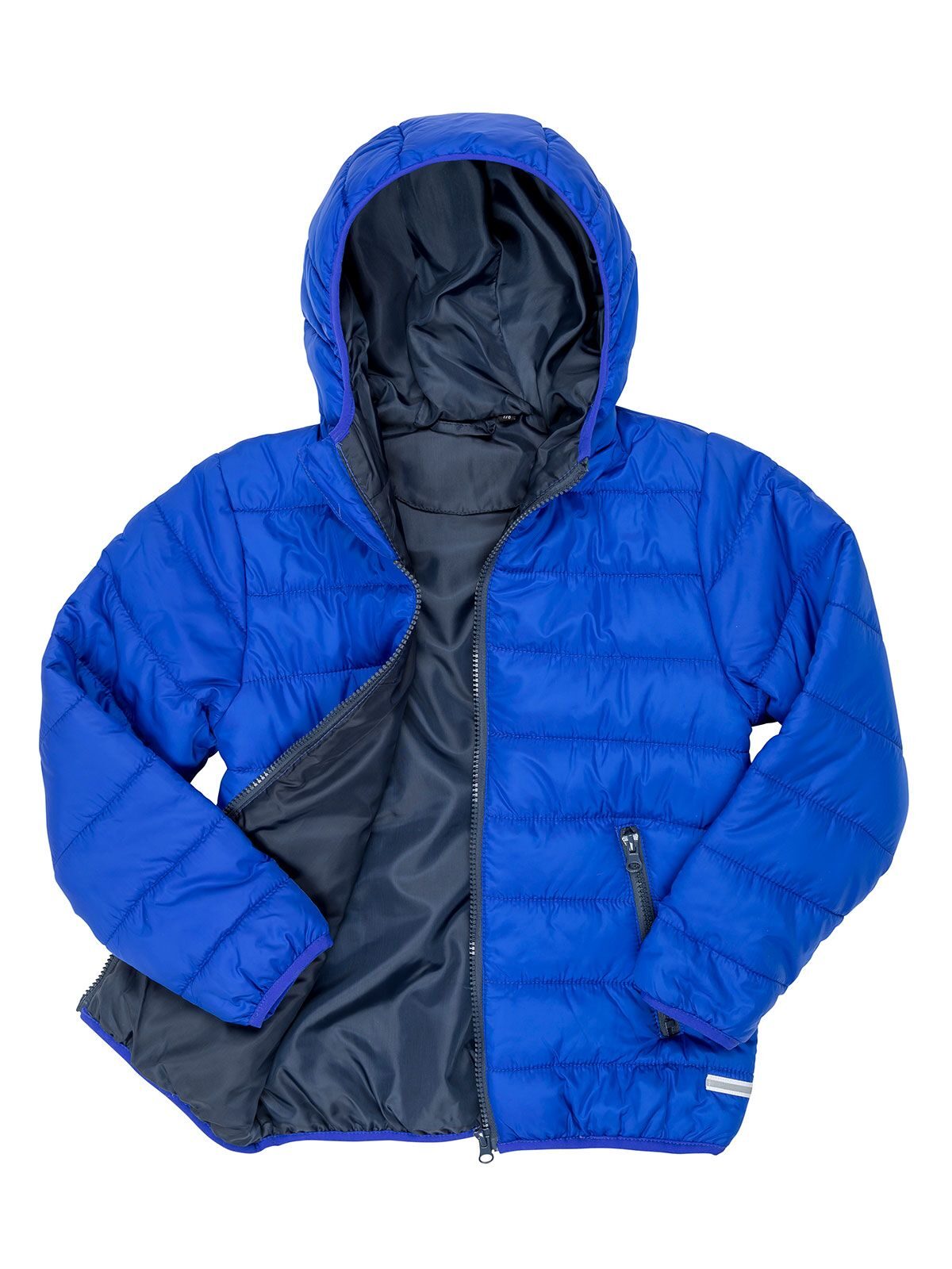 Core Junior Padded Jacket Result Royal Blue-Navy