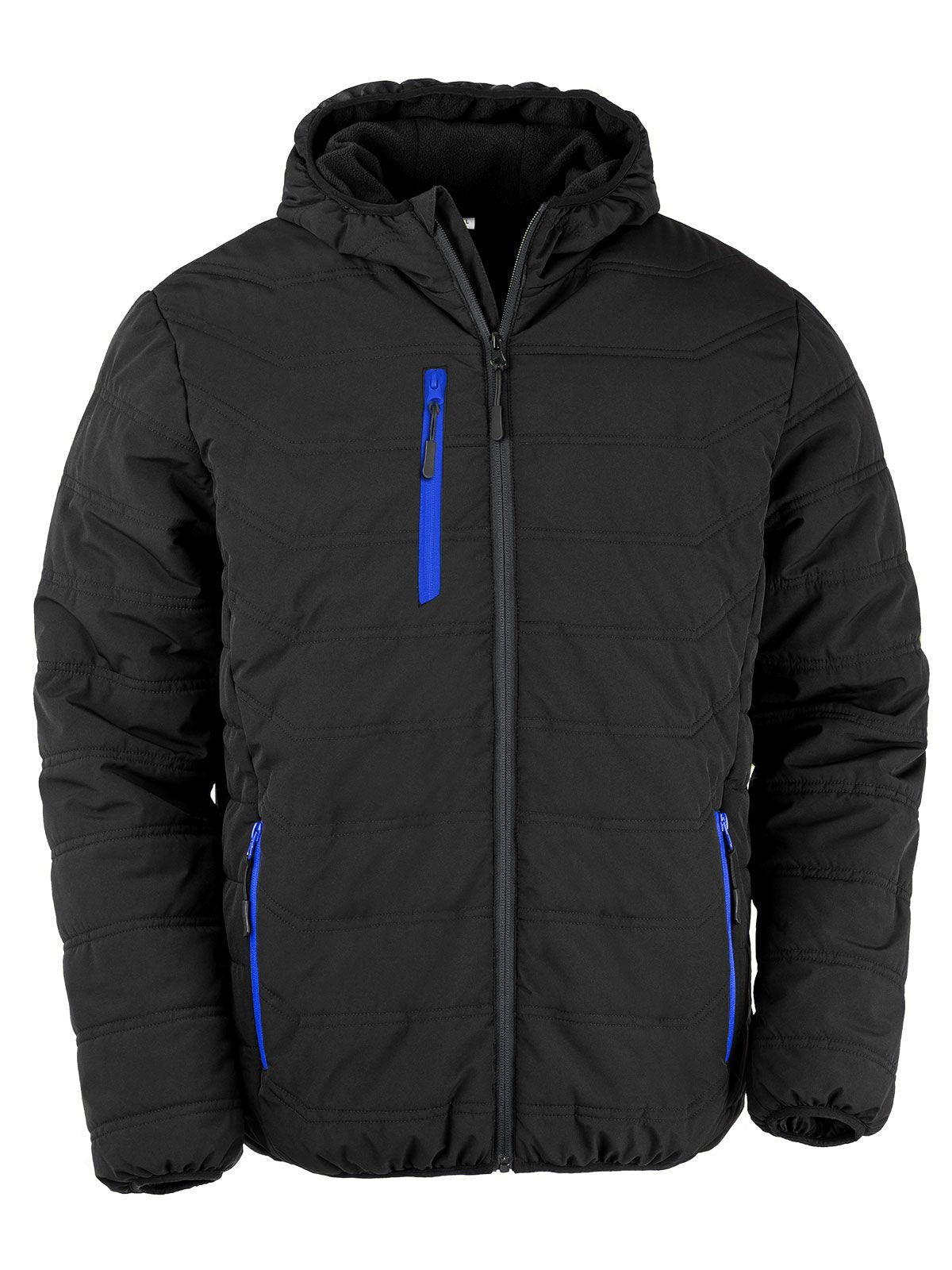 Black Compass Padded Winter Jacket Result Black/Royal
