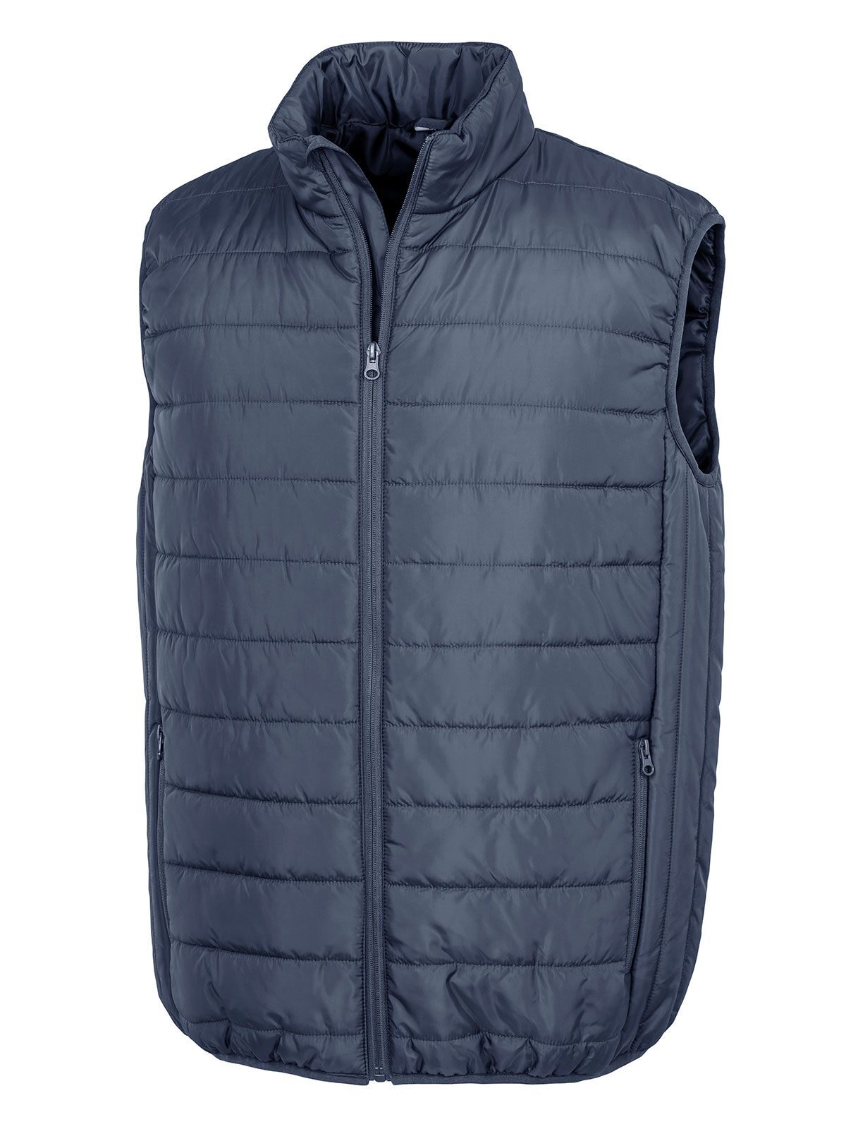 Recycled Promo Padded Bodywarmer Result Navy