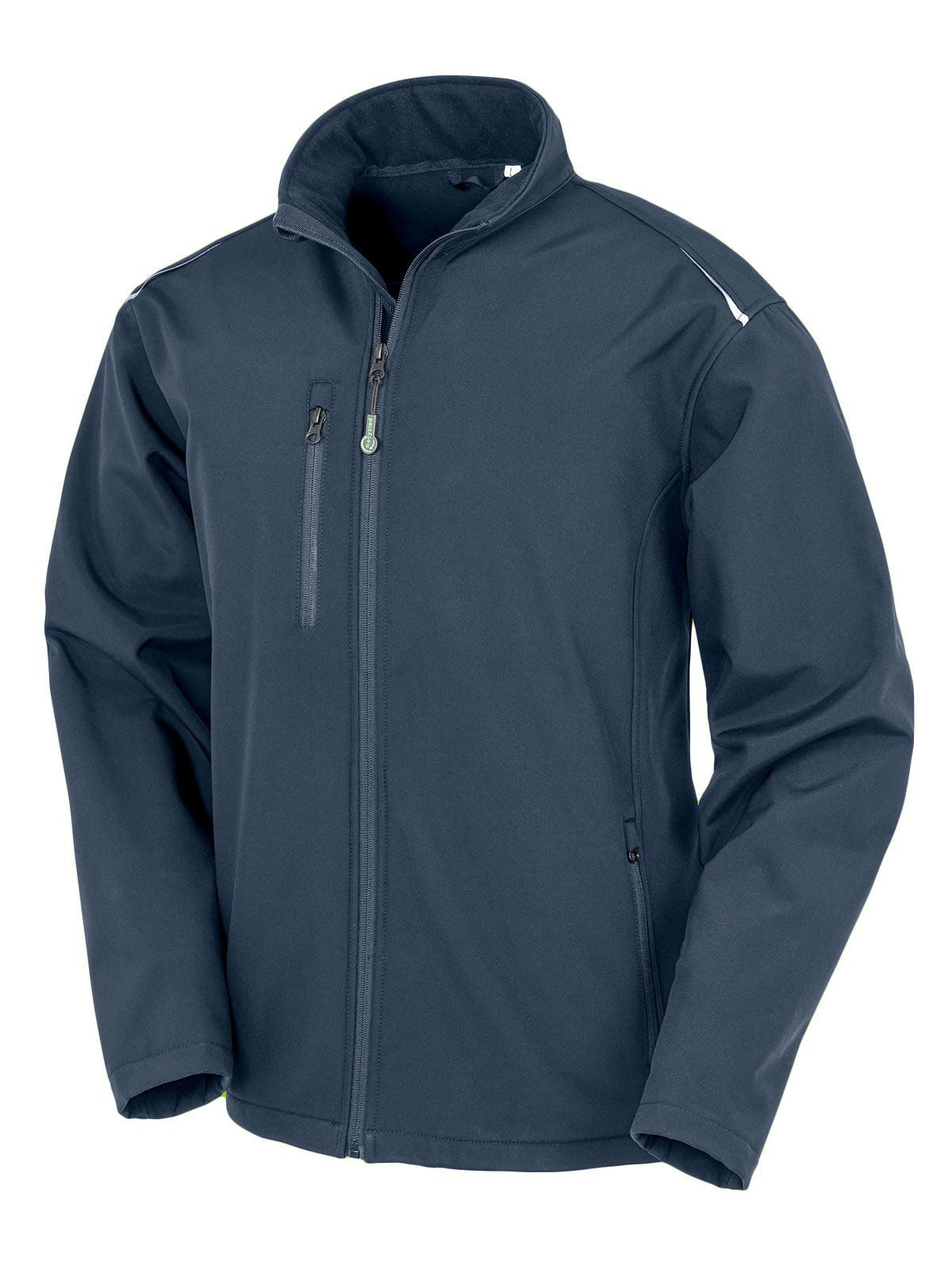 Recycled 3-Layer Printable Softshell Jacket Result Navy