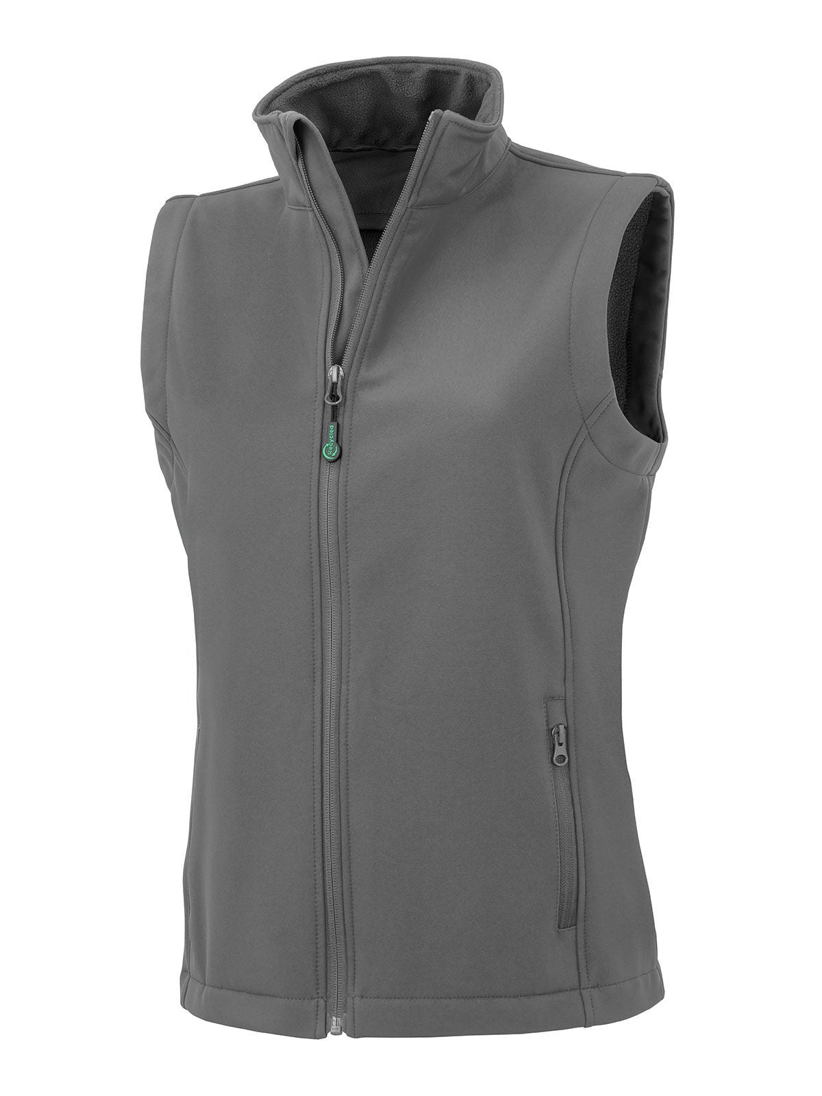 Women's Recycled 2-Layer Printable Softshell Bodywarmer