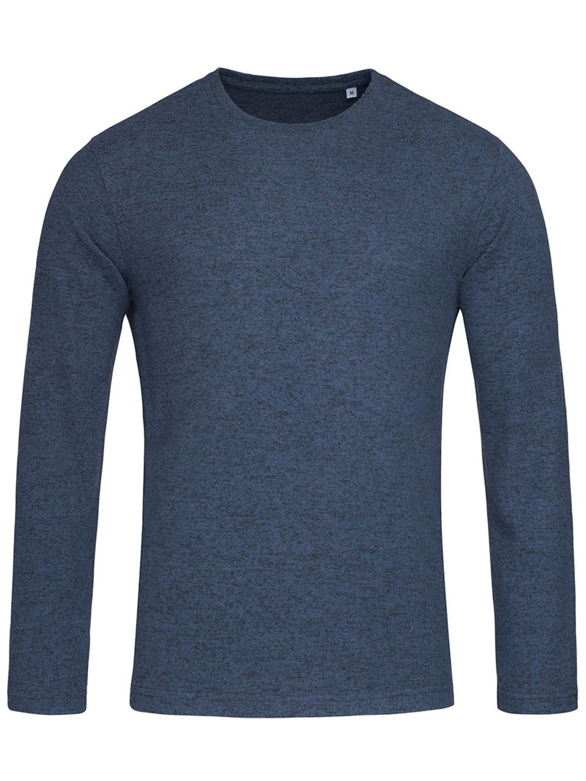 Knit Sweater Stedman Marina Blue Melange