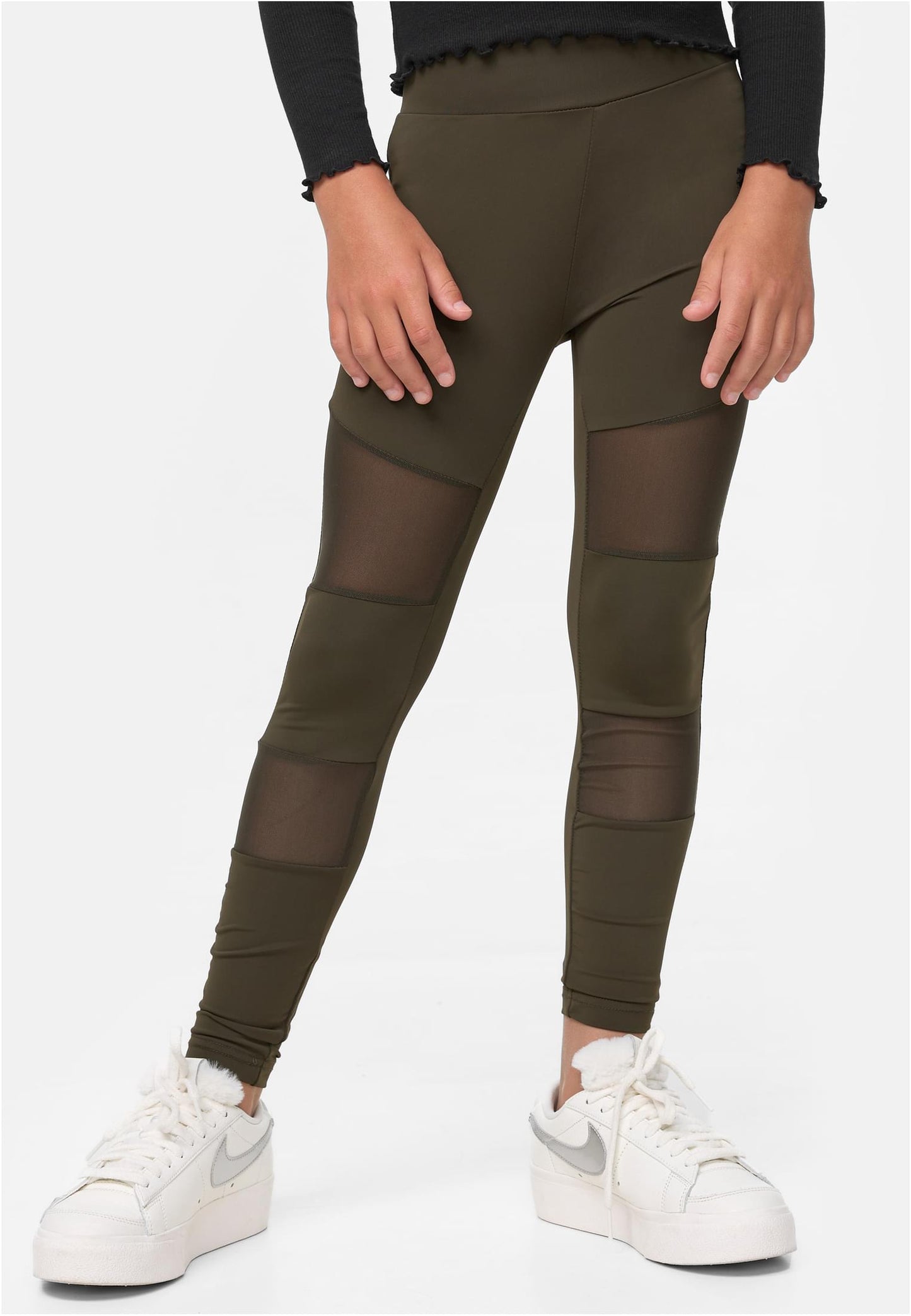Girls Tech Mesh Leggings