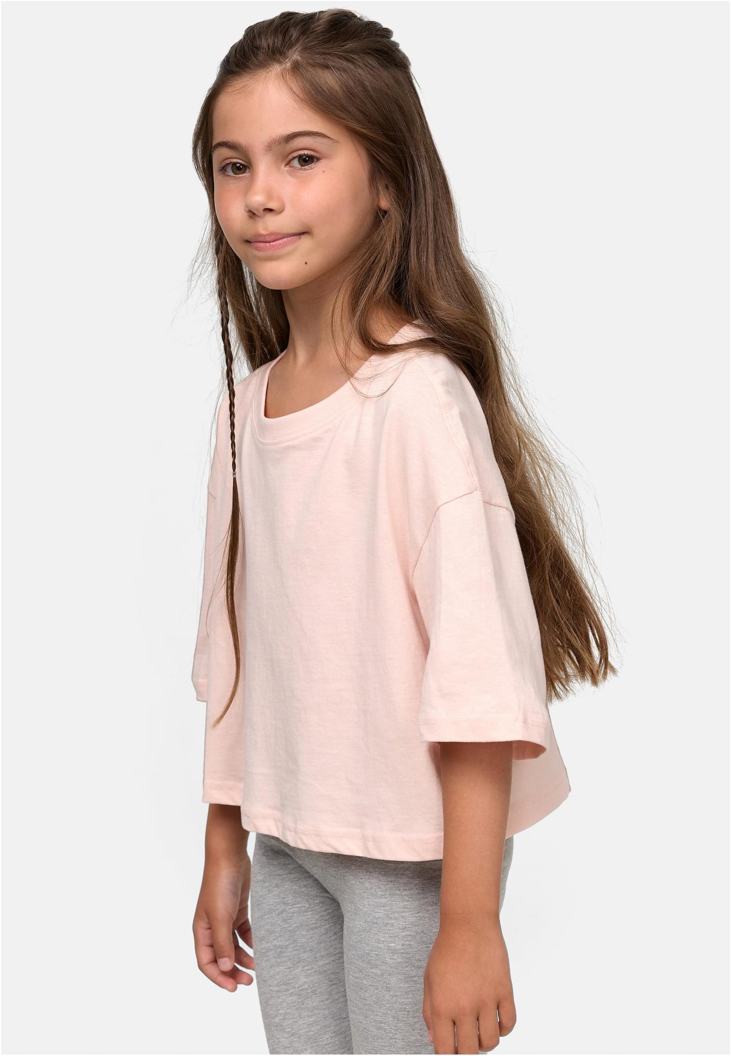 Girls Short Kimono Tee