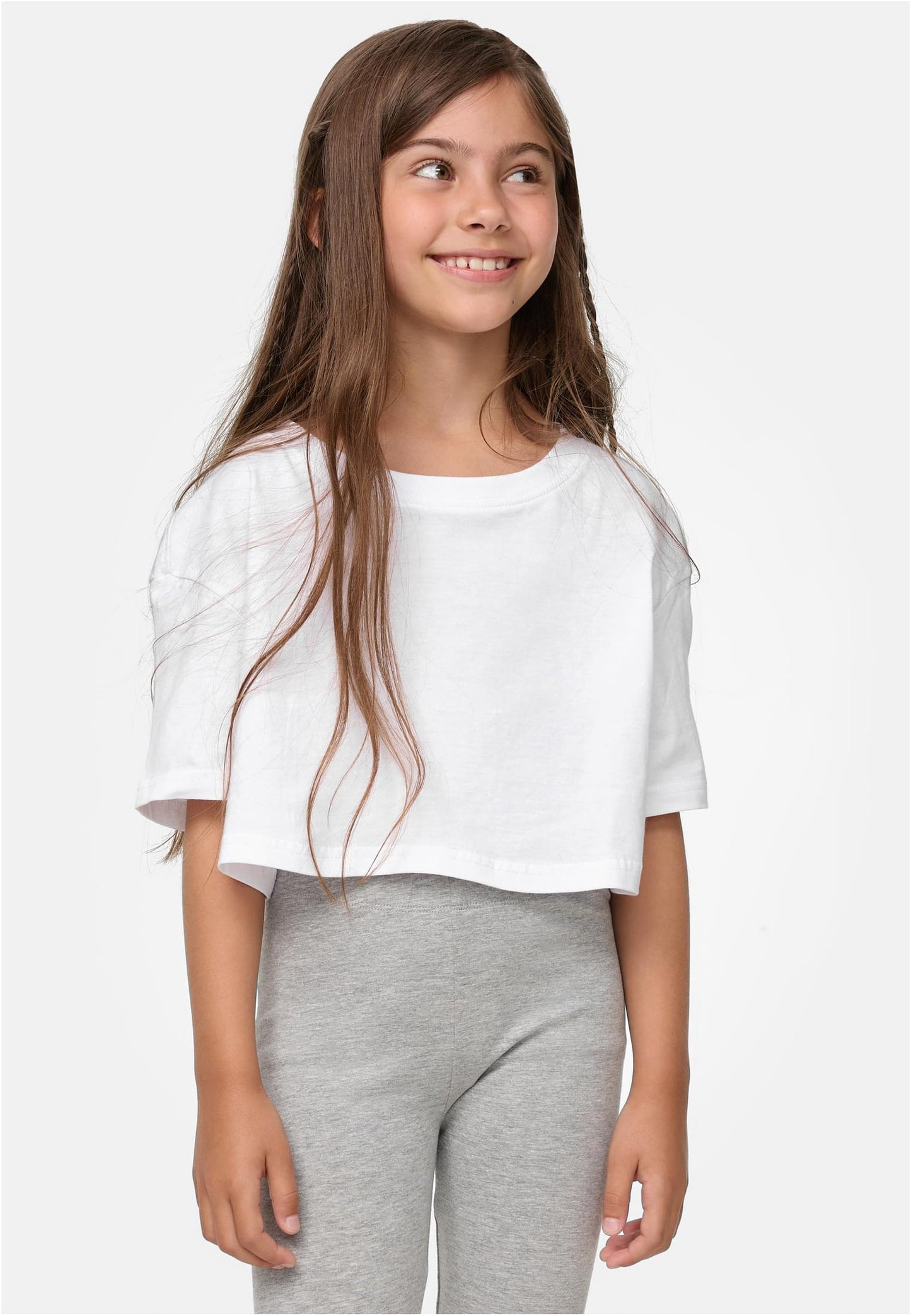 Girls Short Kimono Tee