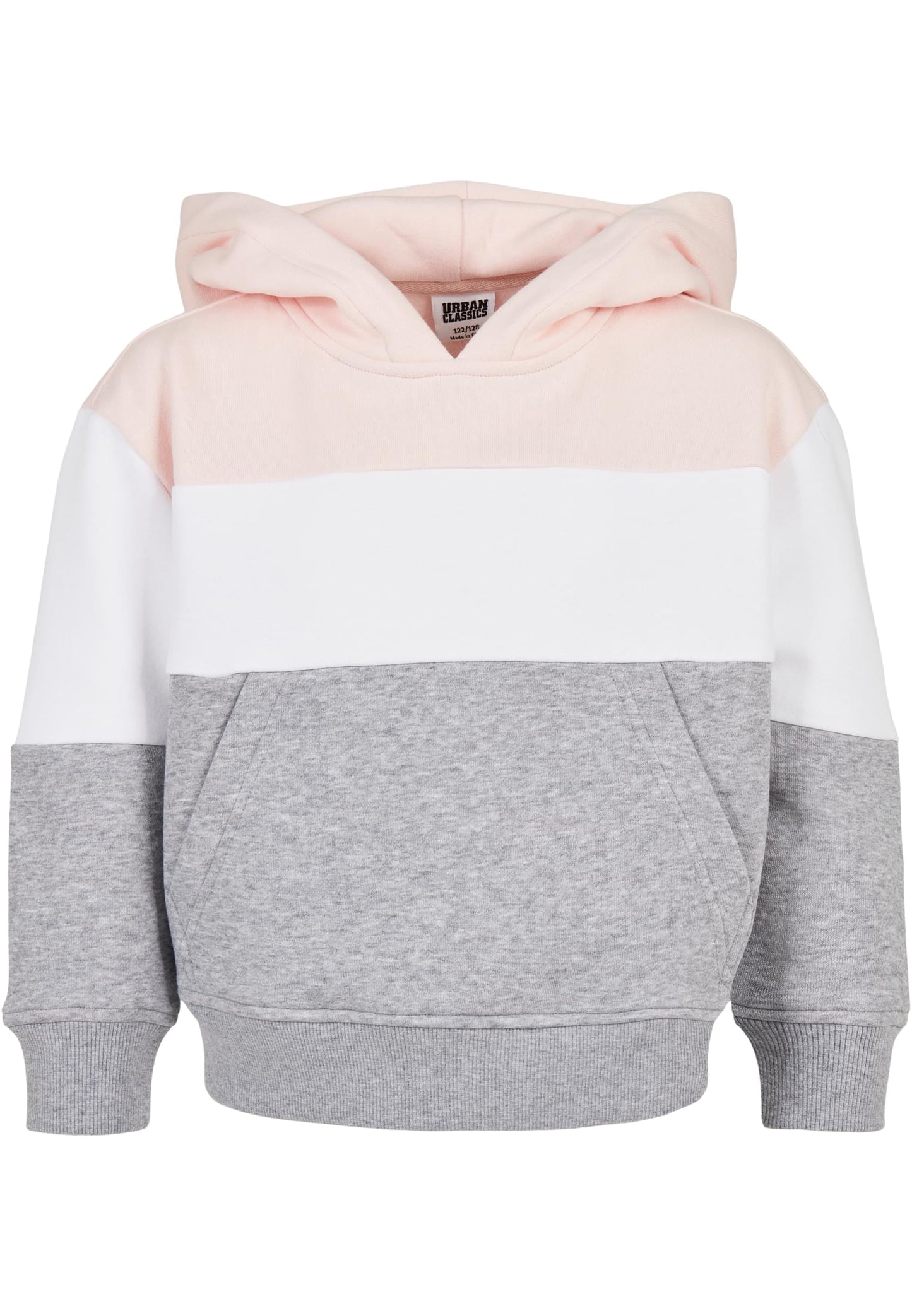 Girls Oversized 3-Tone Hoody